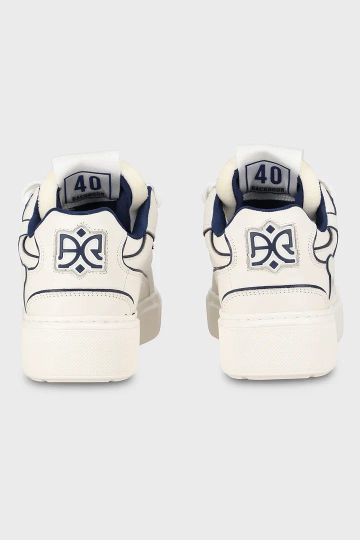 Ainker Backdoor Leather White Blue - Image 3