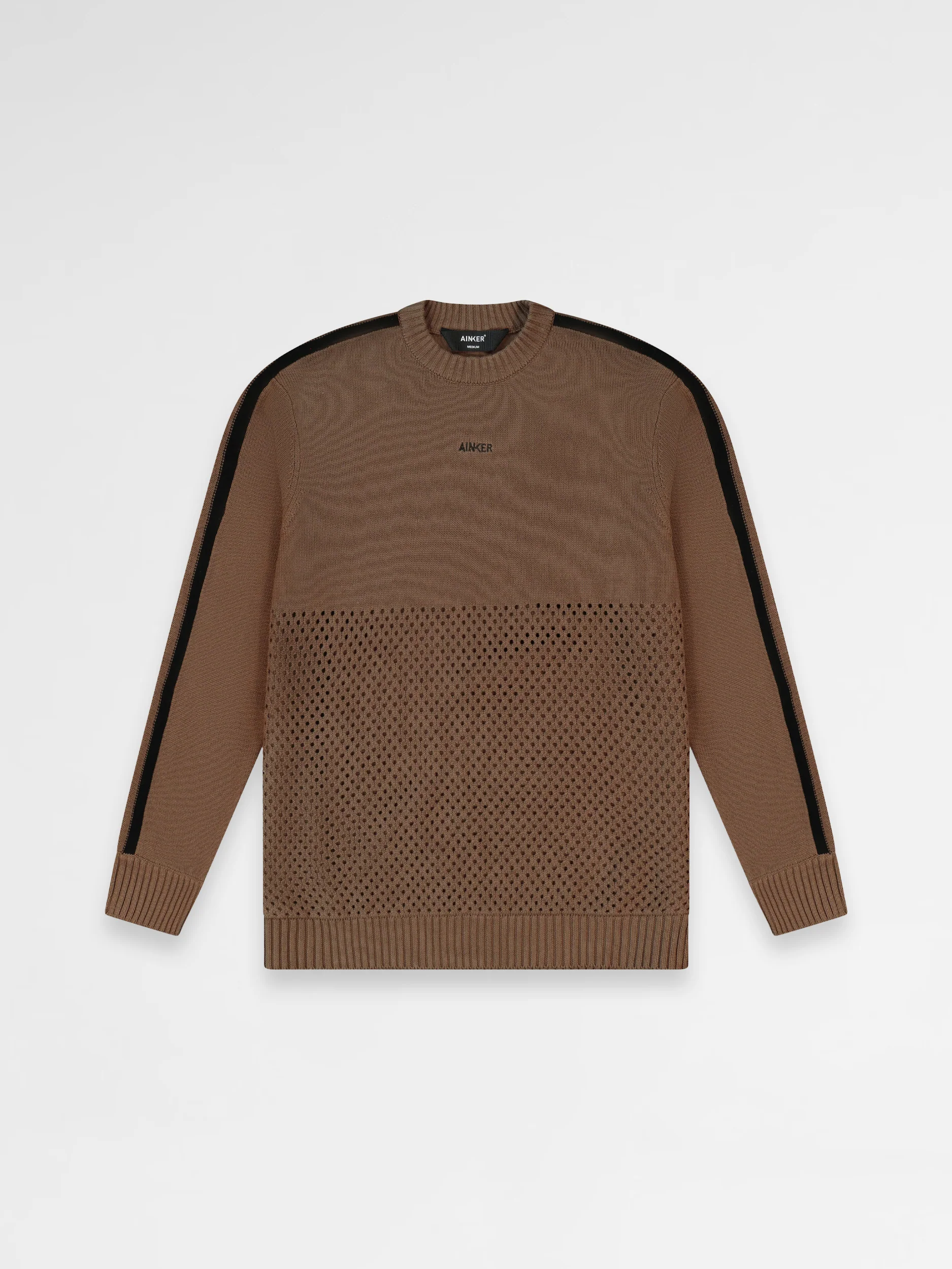 Ainker Brown Mesh 637 Top