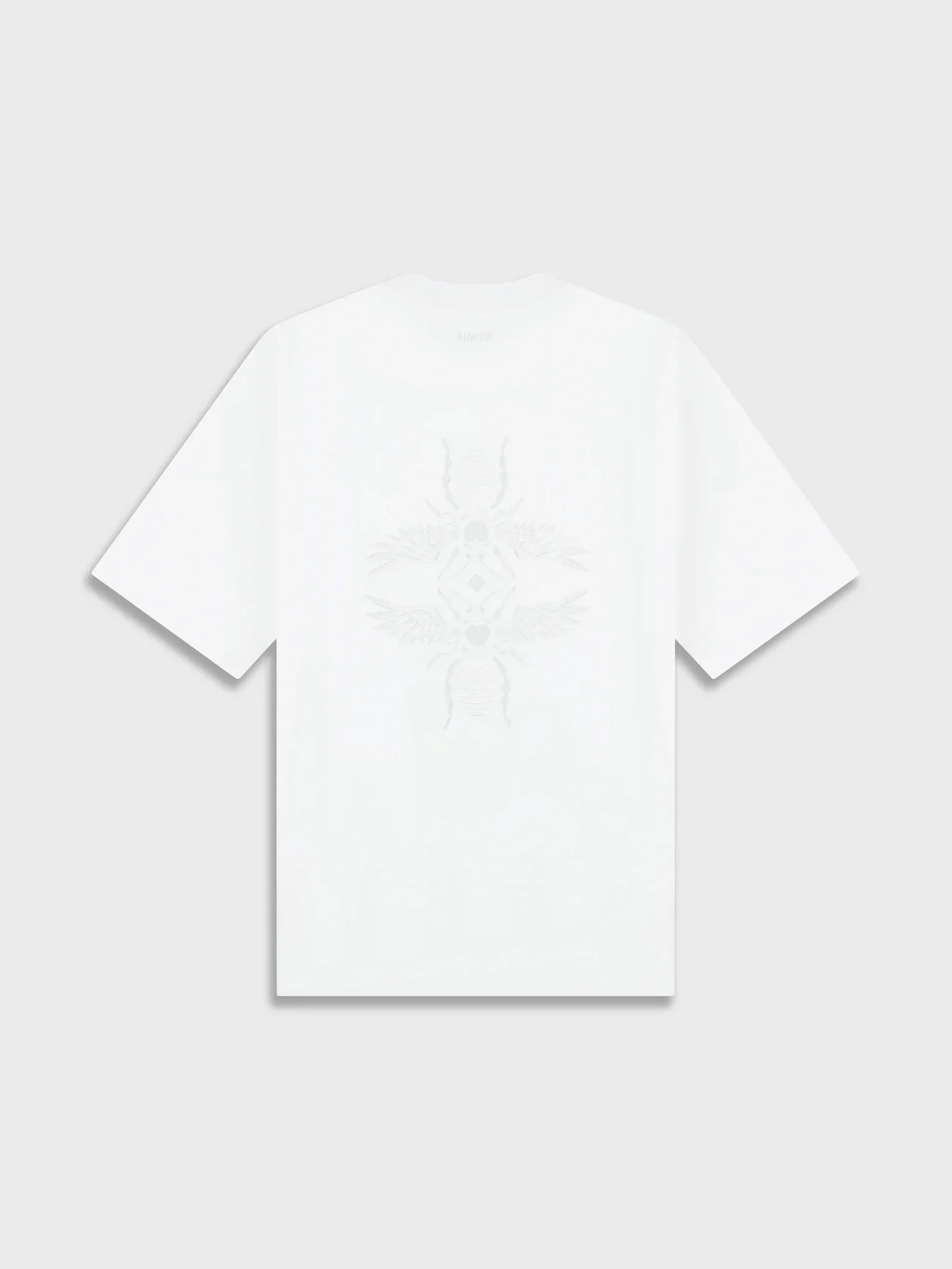 Ainker Mercerized 590 White T-Shirt - Image 2