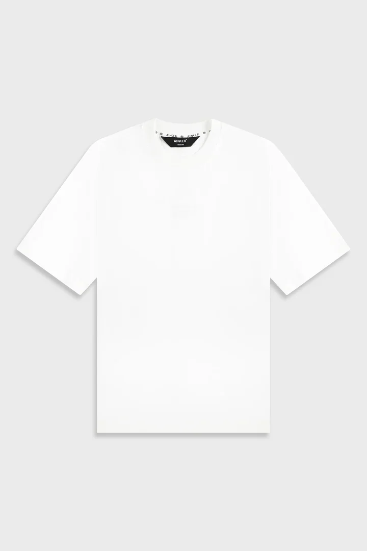 Ainker Mercerized 822 White T-Shirt