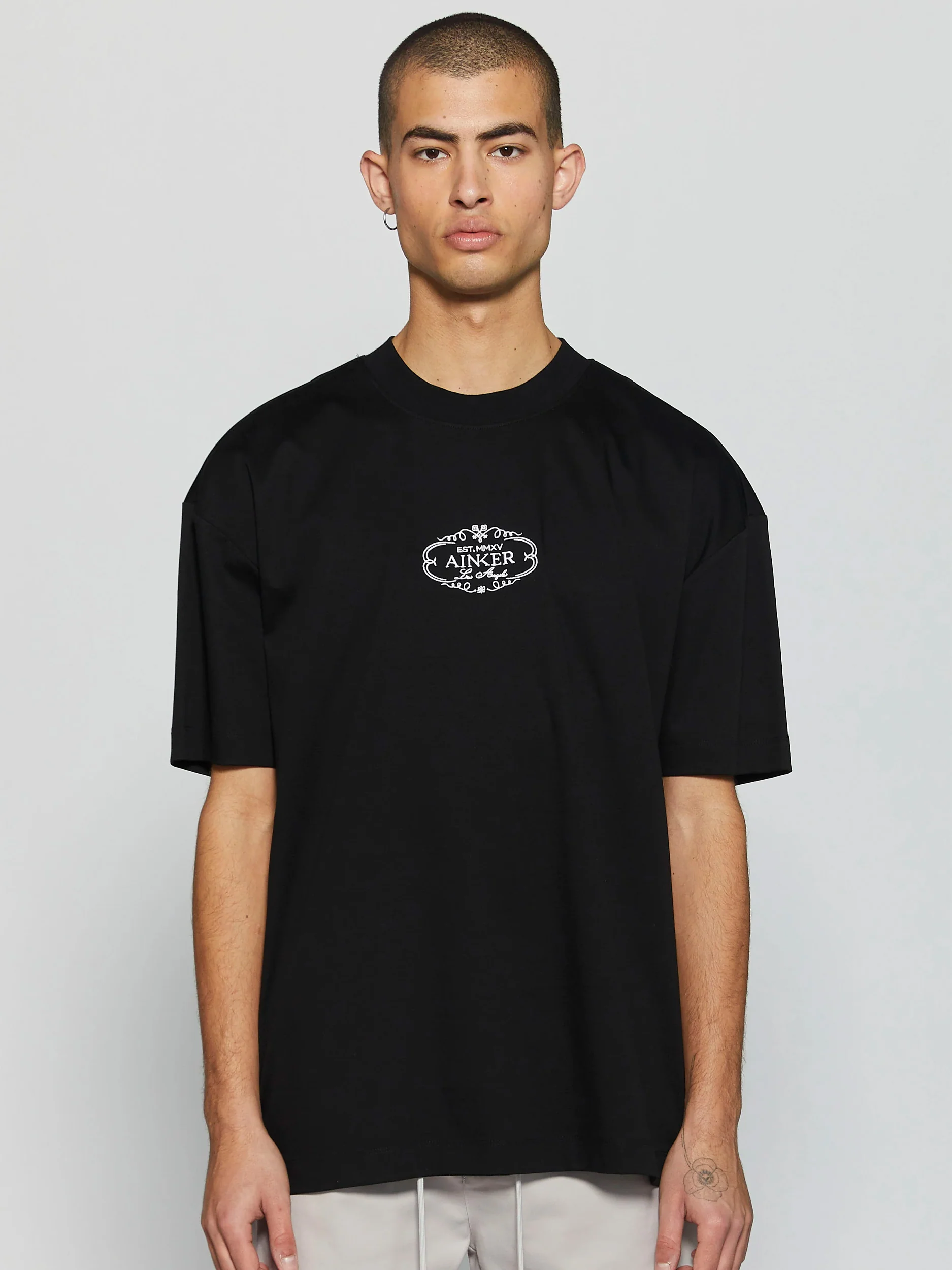 Ainker MMXV 235 Black T-Shirt - Image 2