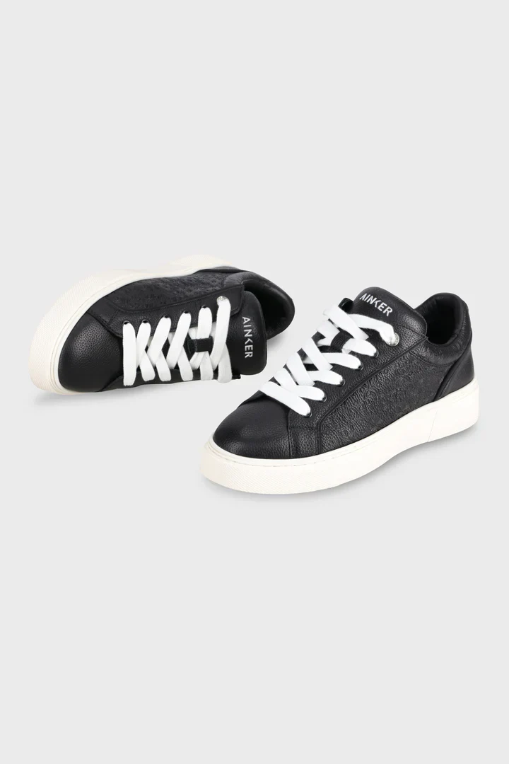 Ainker Pivot White/Black Leather - Image 4