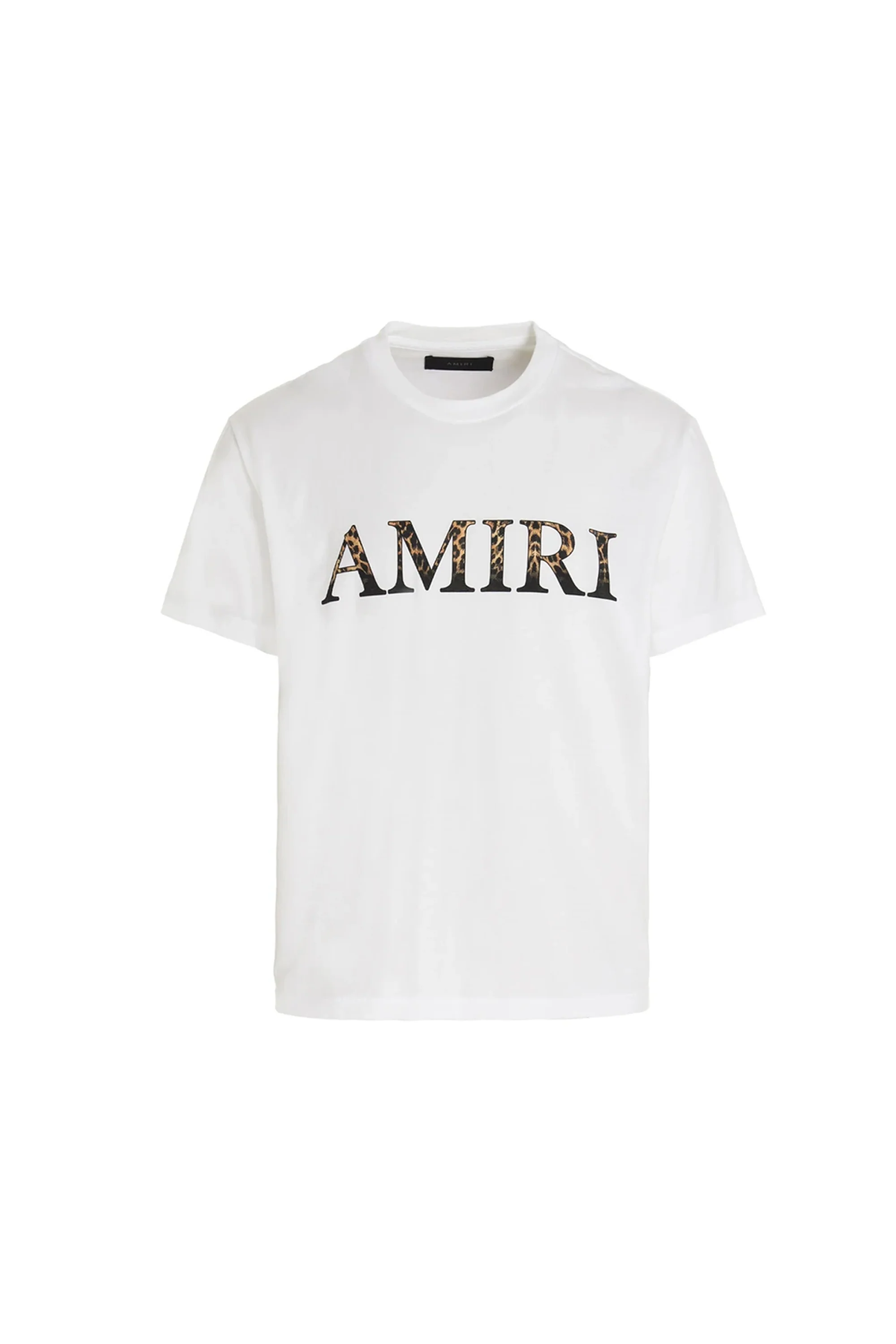 Amiri logo-print cotton T-shirt White