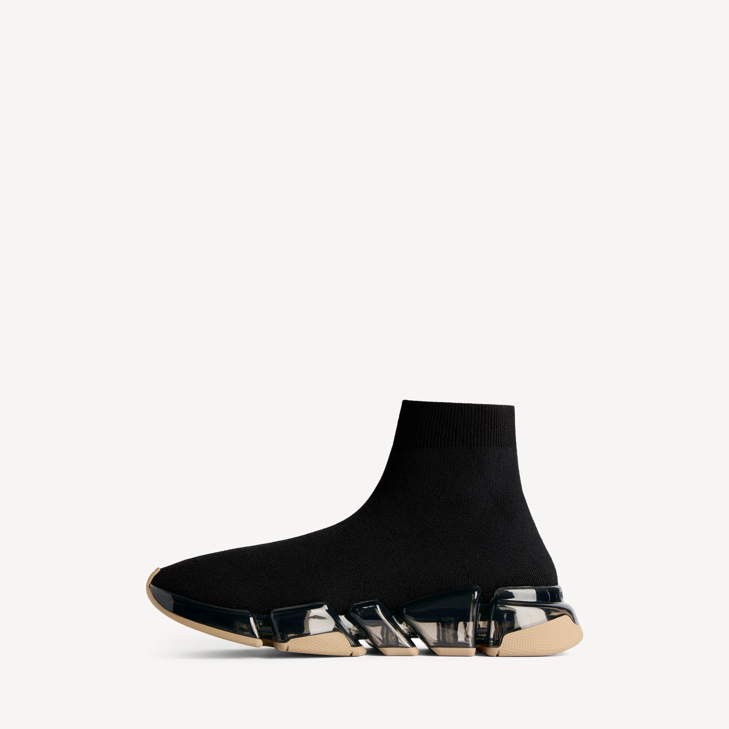 Balenciaga Black Speed Lt Sock Sneakers - Image 4
