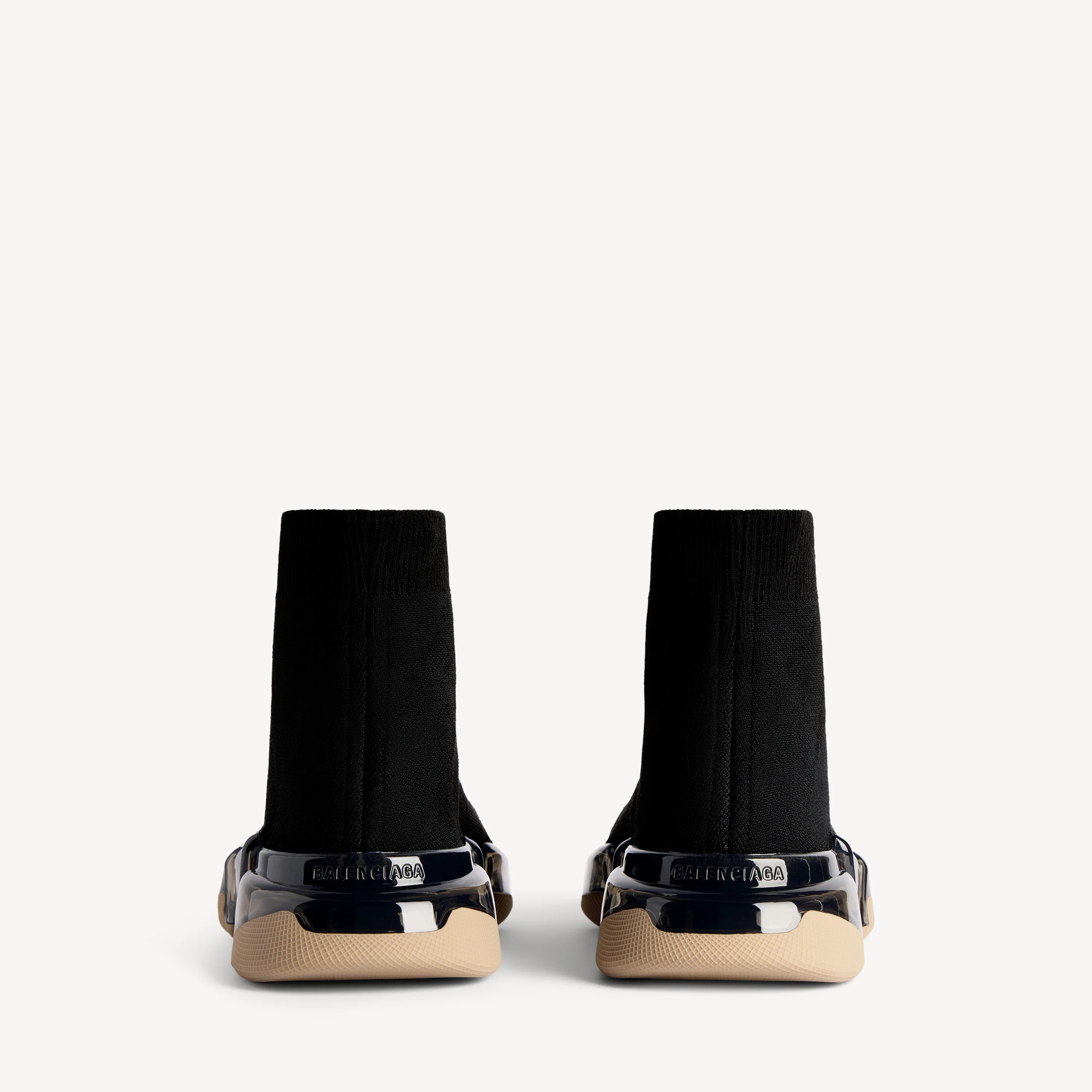 Balenciaga Black Speed Lt Sock Sneakers - Image 5