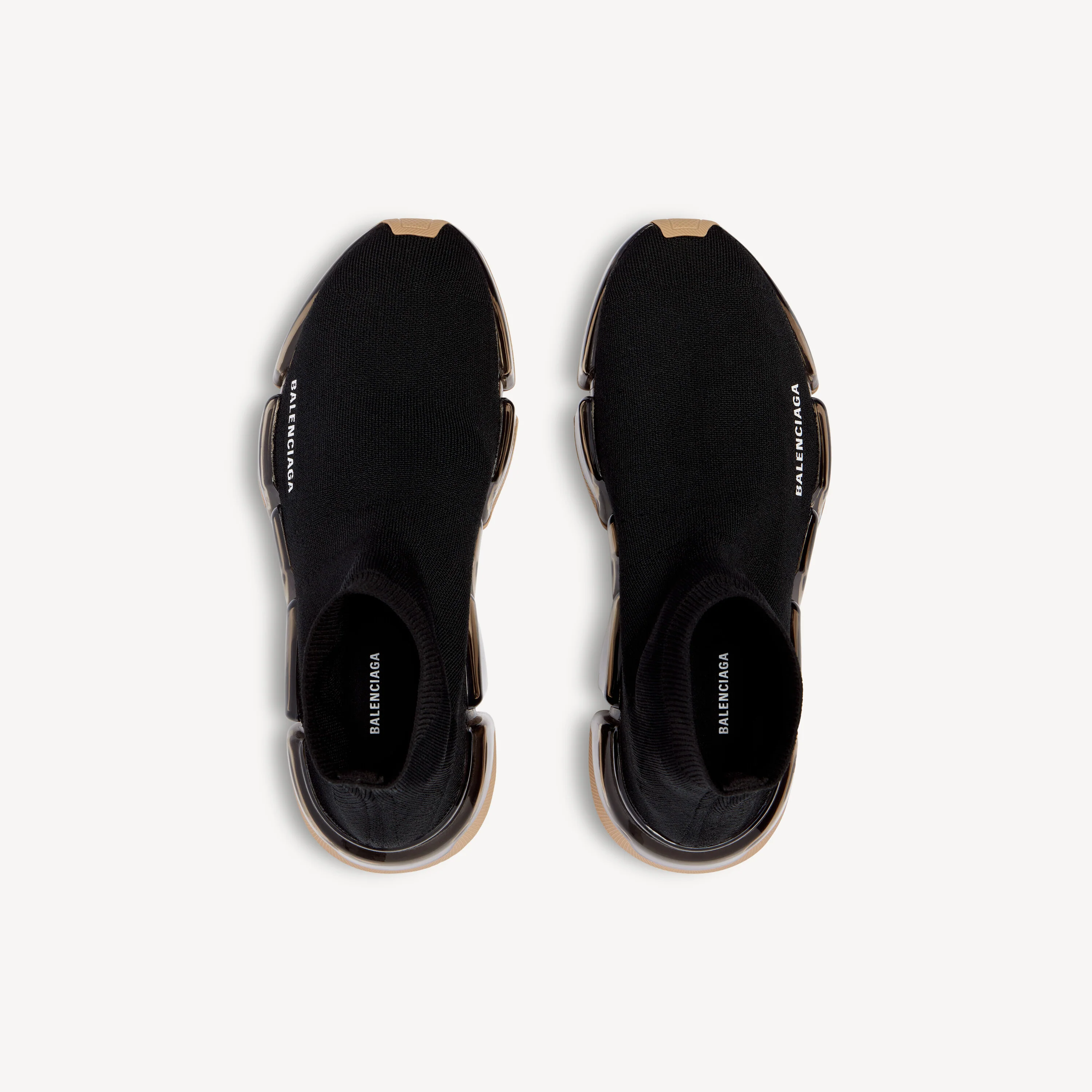 Balenciaga Black Speed Lt Sock Sneakers - Image 6