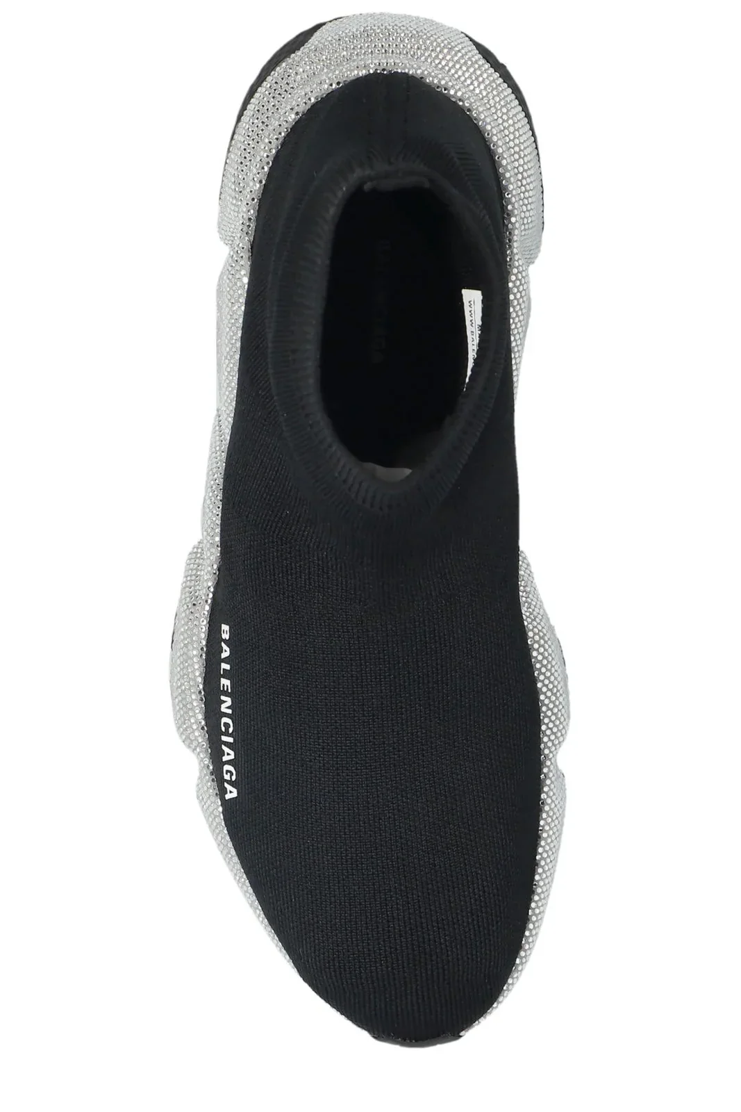 Balenciaga Speed Sneakers with Shiny Rocks - Image 4