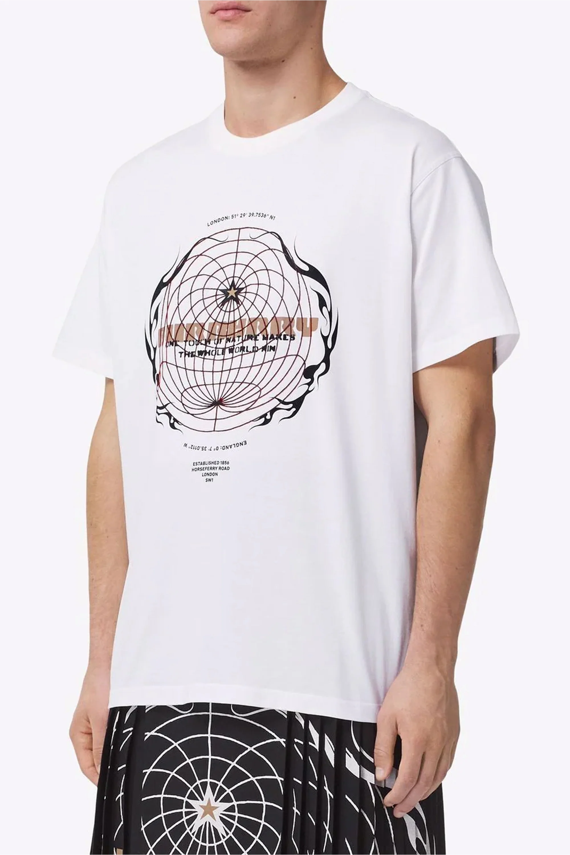 Burberry Globe-graphic T-shirt - Image 2