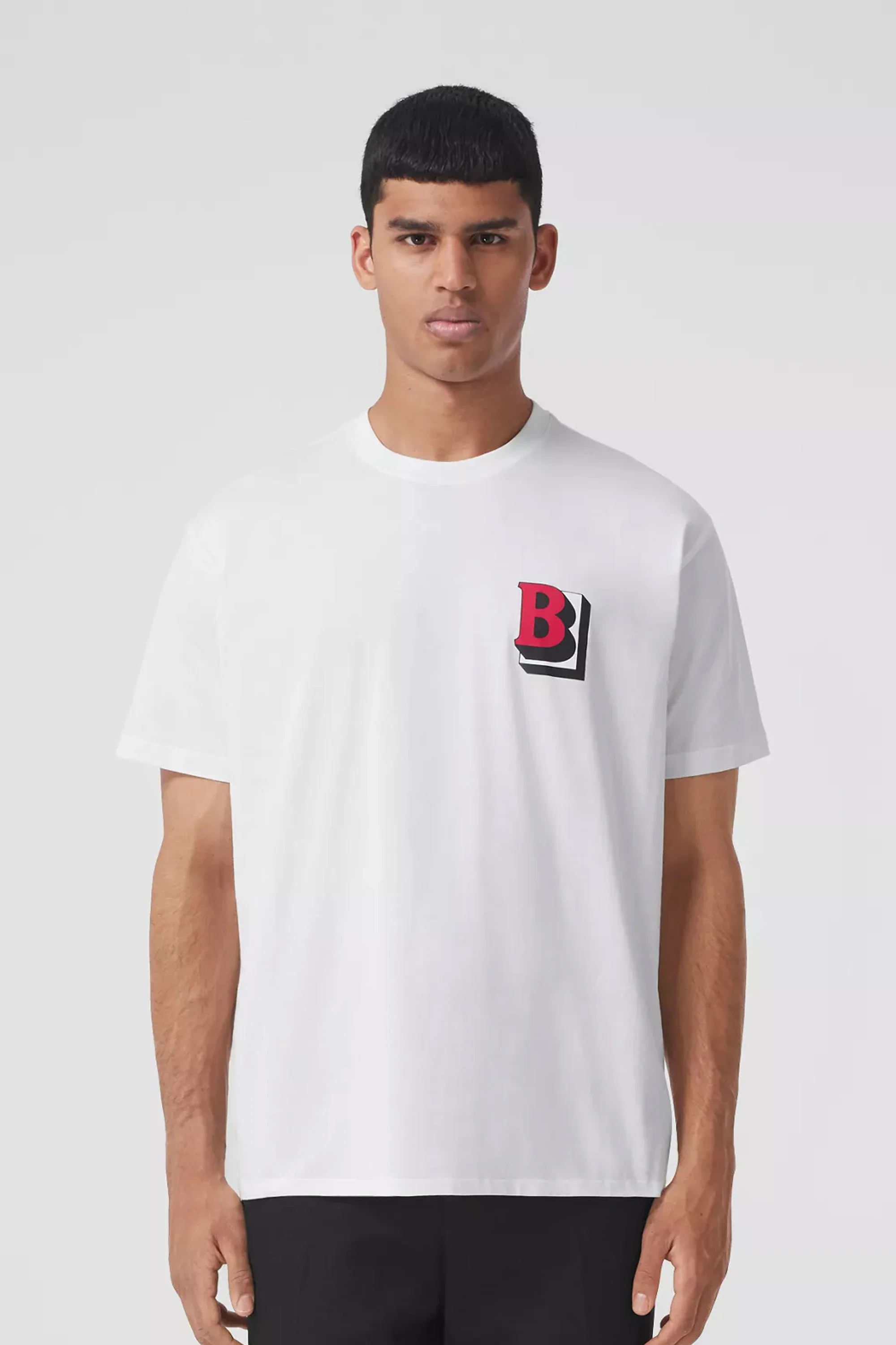 Burberry letter-graphic T-shirt - Image 2