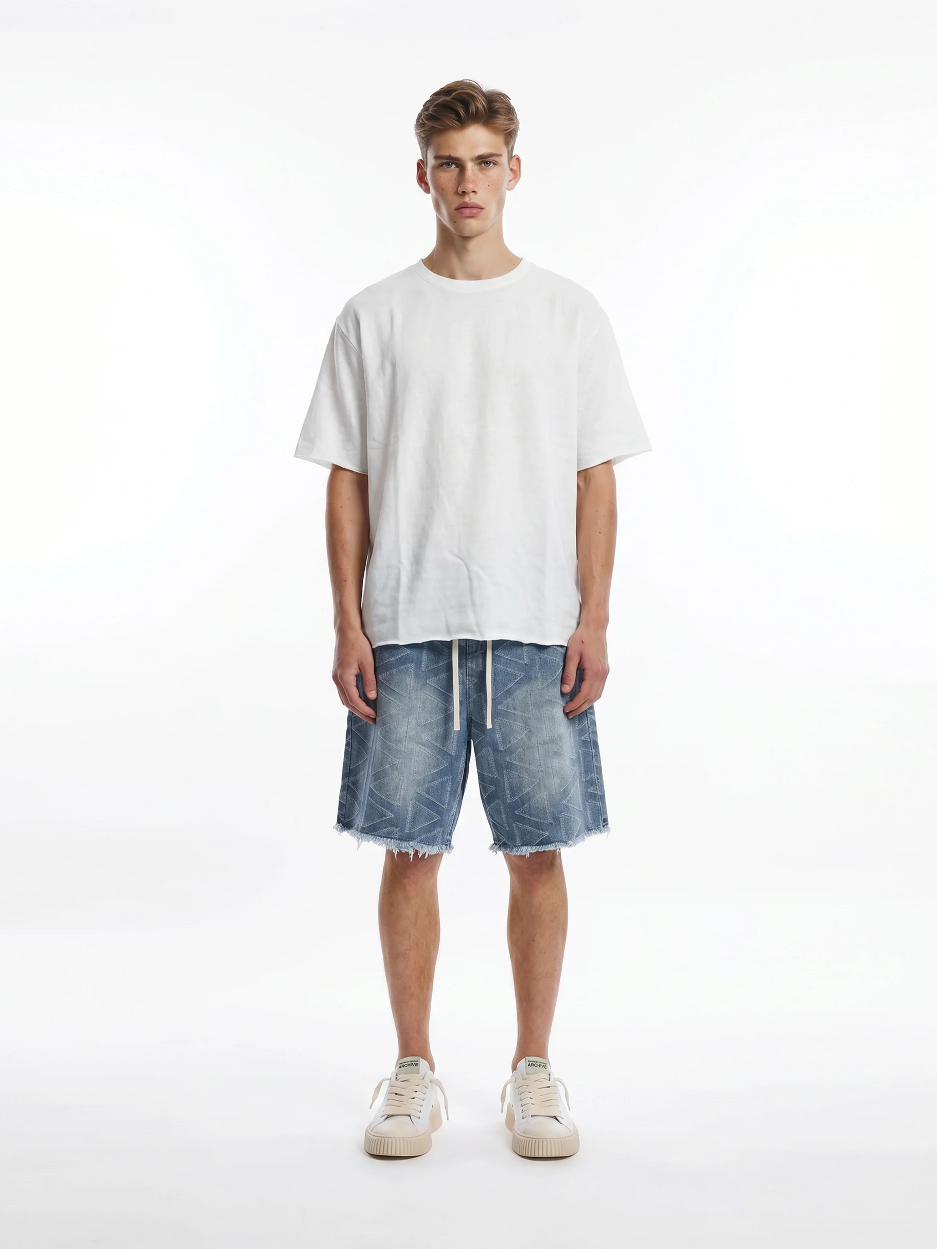 CREW Milano Denim Shorts 103 - Image 3