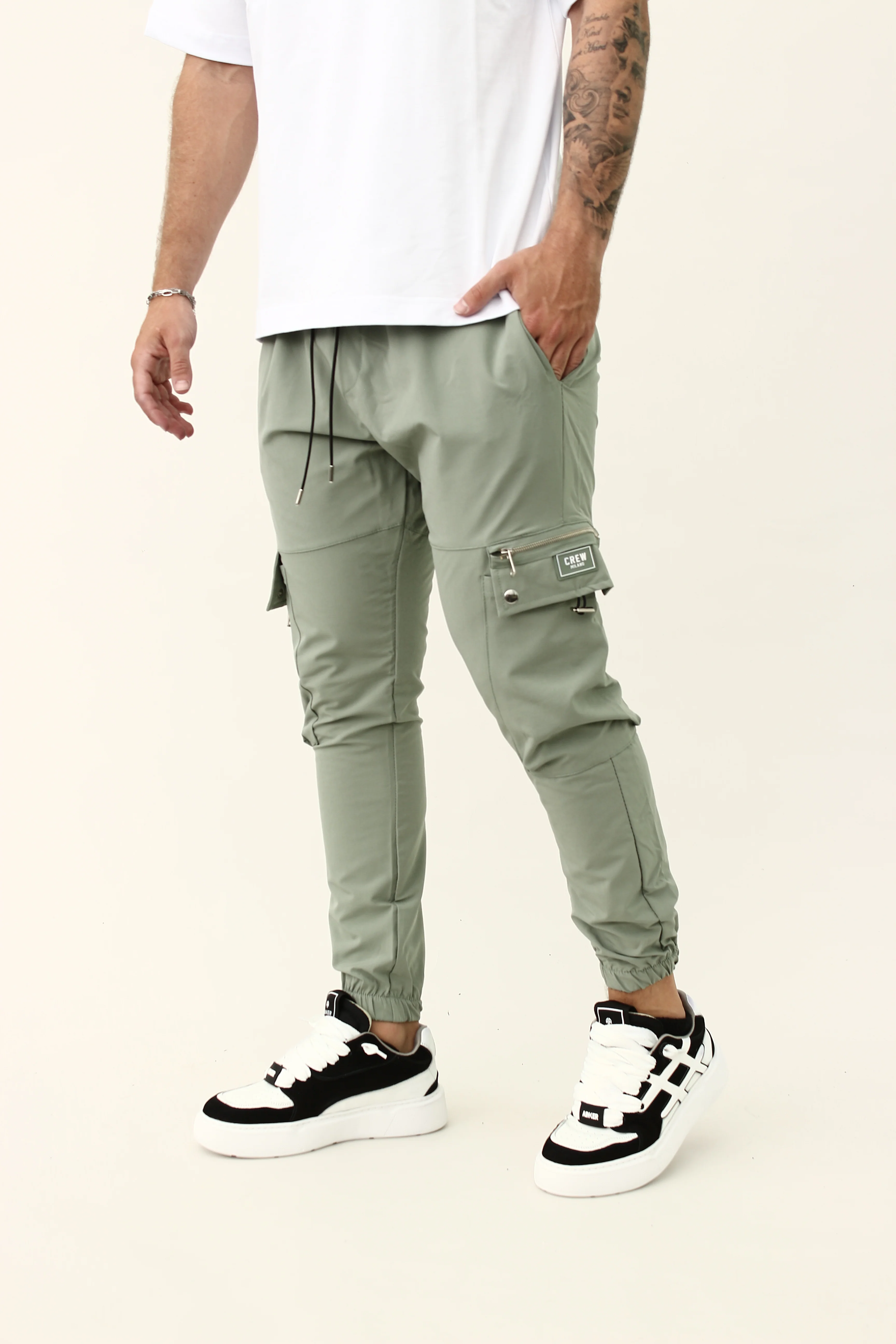 CREW Milano Dino Cargo Pants - Image 4