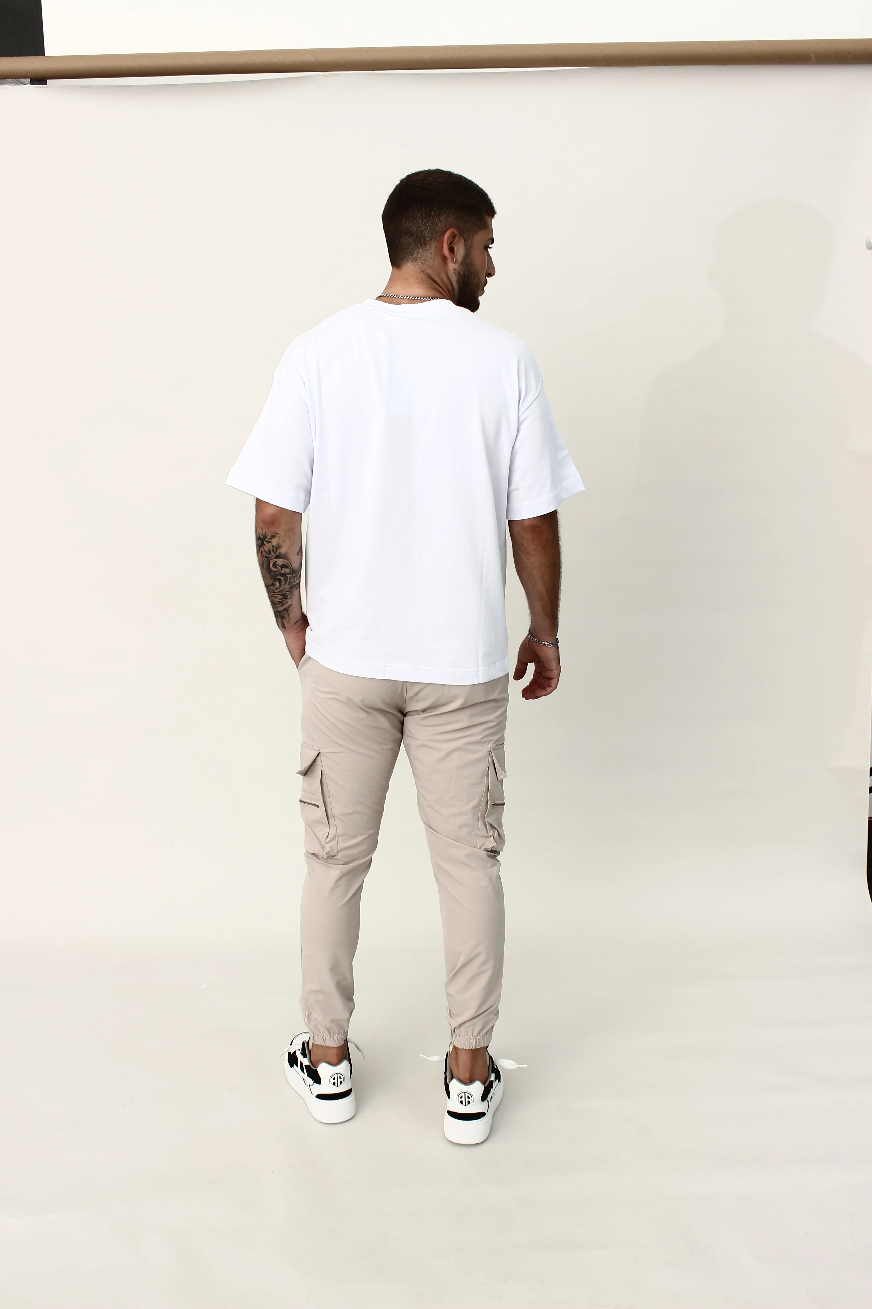 CREW Milano Eiffel Print Oversized T-Shirt - Image 10