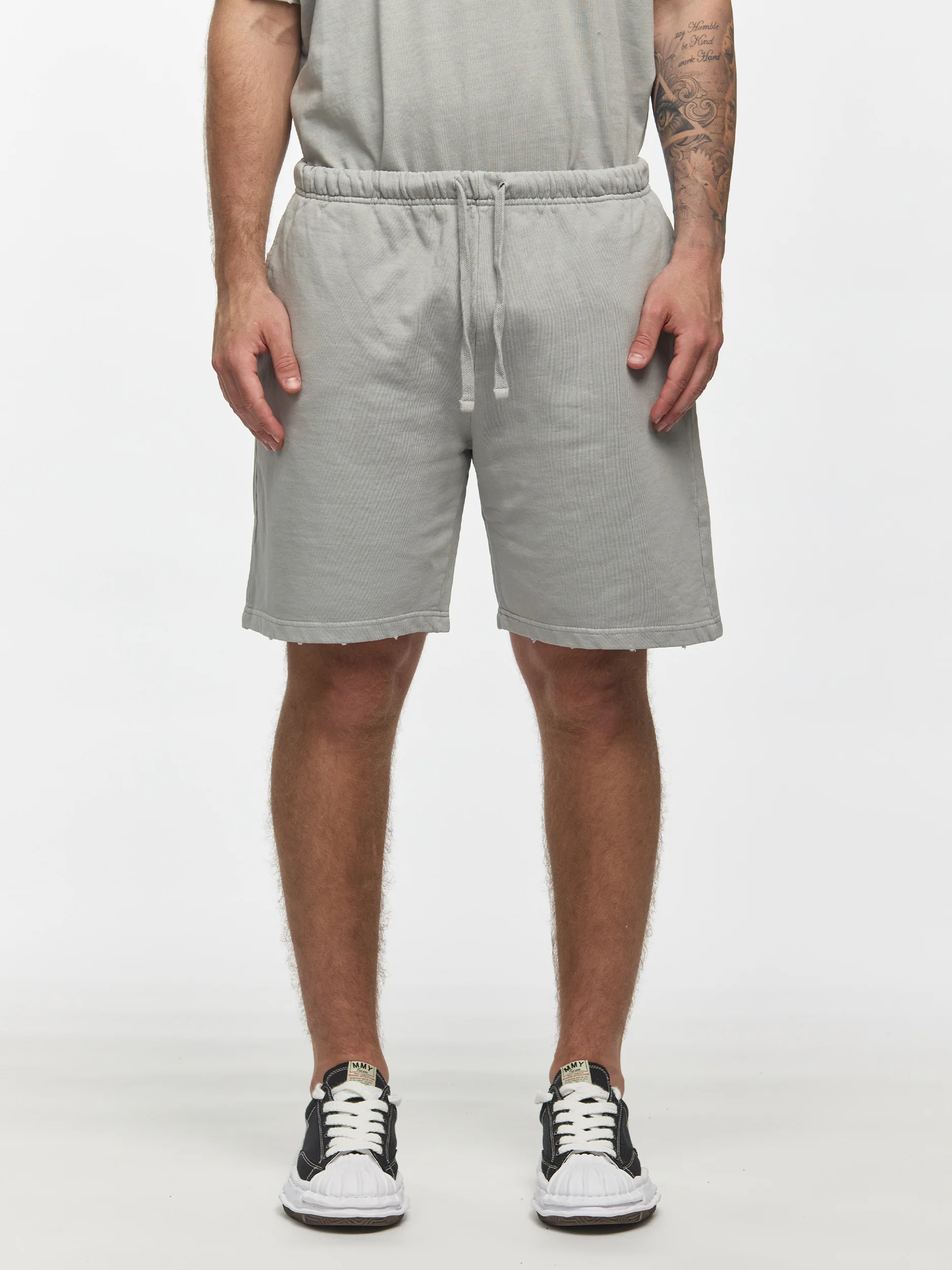 CREW Milano Oversize Set T-Shirt/Pants Light Grey - Image 5