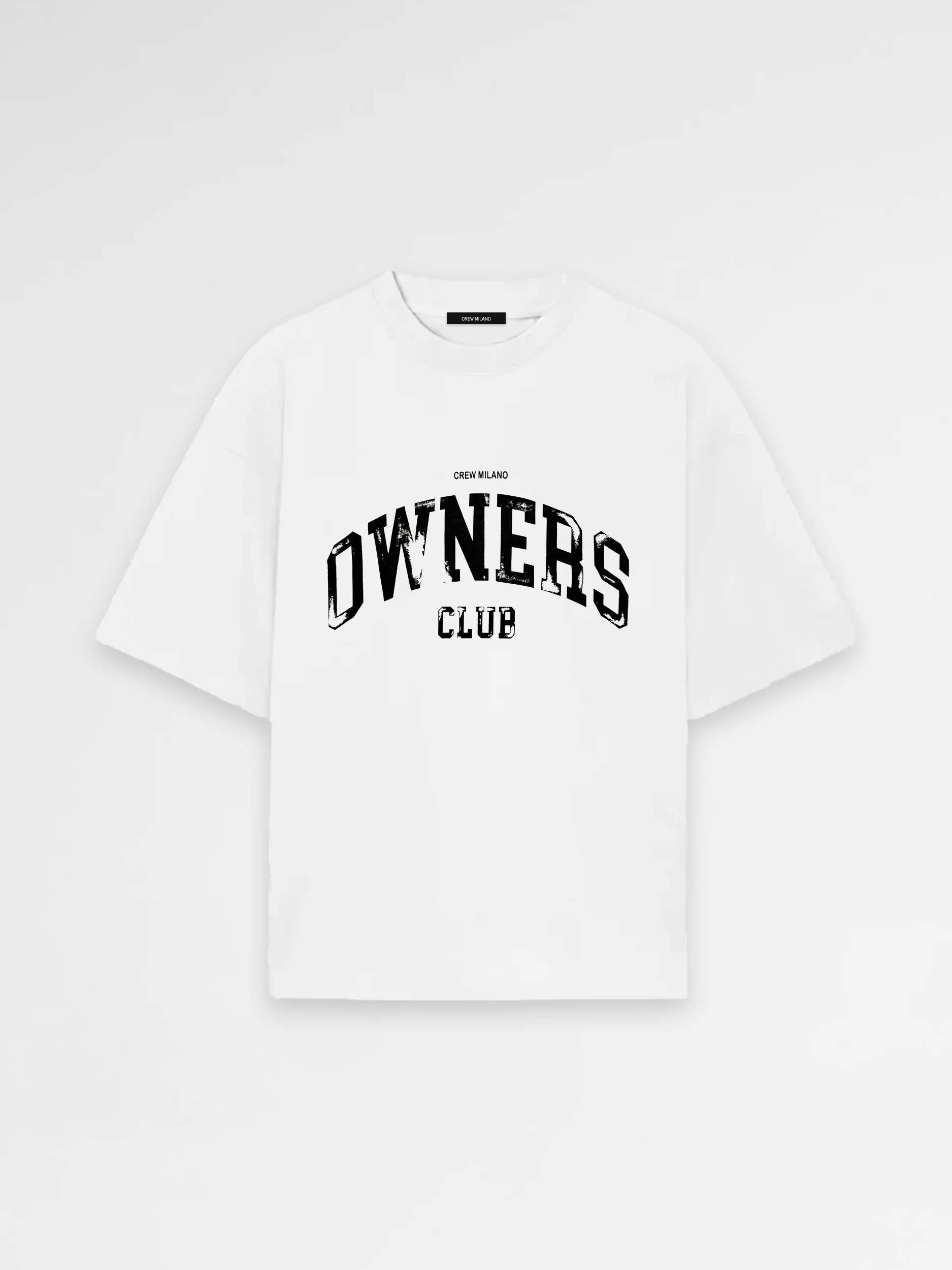 CREW Milano Oversized T-Shirt Logo Print - Image 4