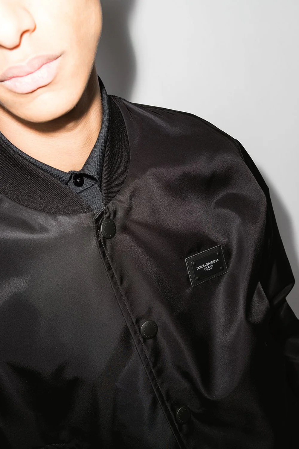 Dolce & Gabbana DG-plaque bomber jacket - Image 2