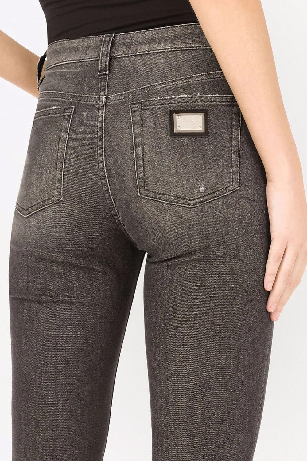 Dolce & Gabbana high-waist distressed skinny jeans - Image 3