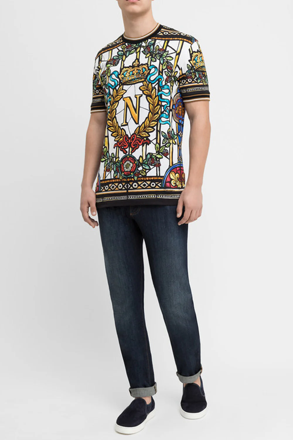 Dolce & Gabbana Logo Jeans