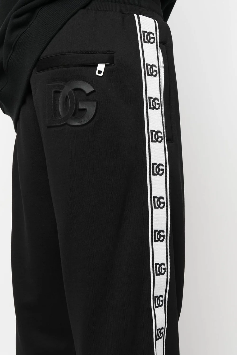 Dolce & Gabbana logo-tape track pants - Image 2