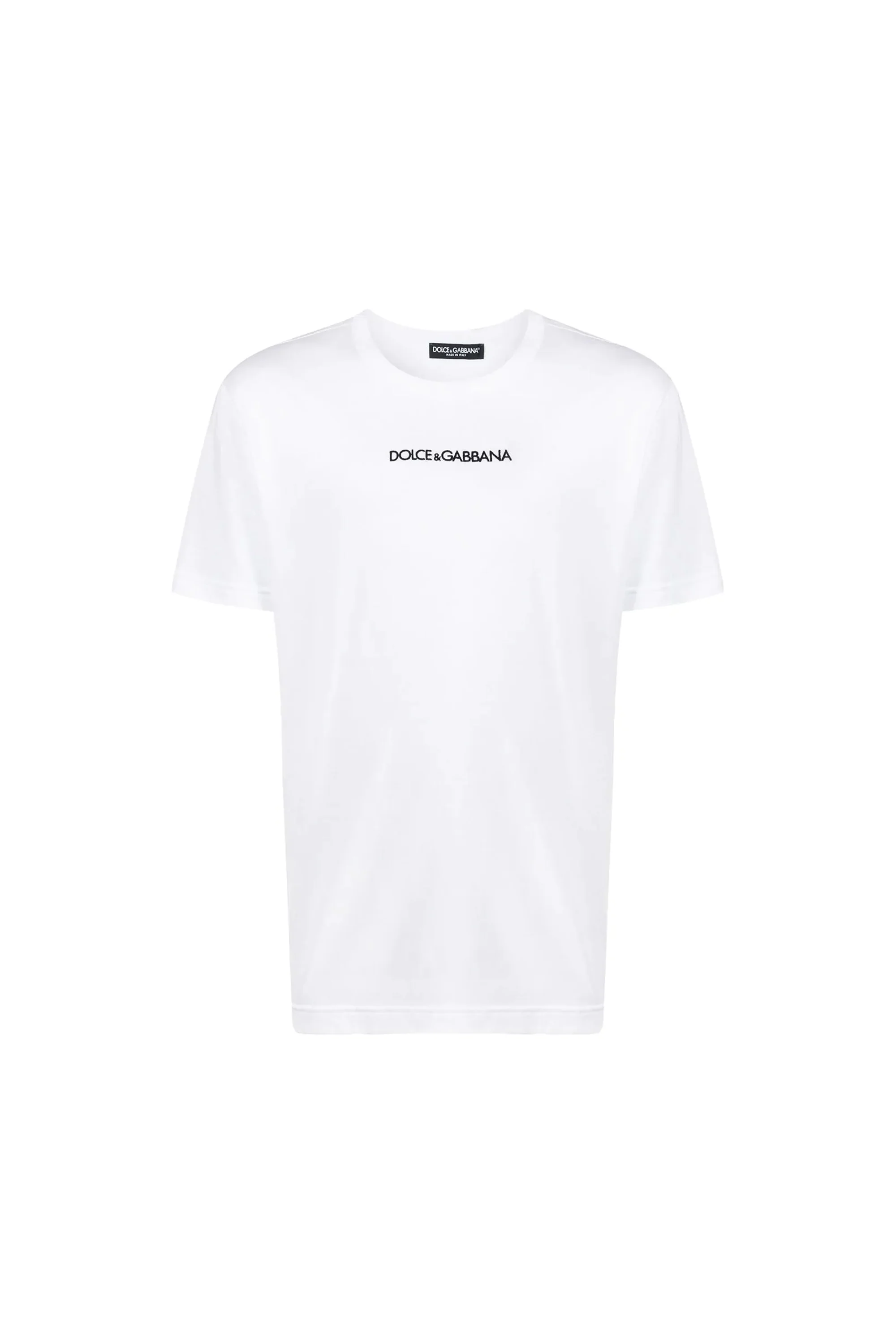 Dolce & Gabbana White Logo Embroidered