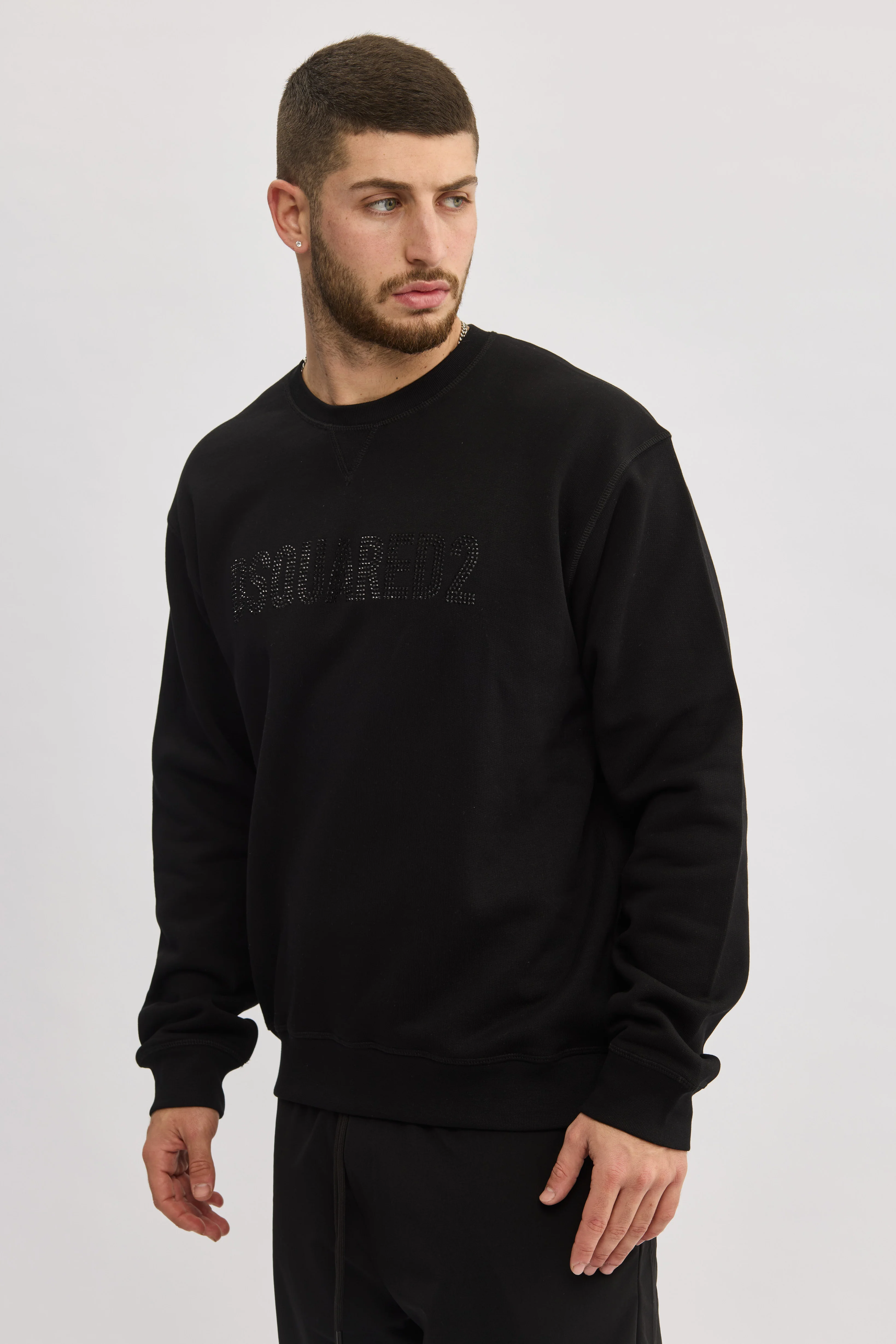 Dsquared2 Crystal Logo Sweatshirt - Image 3
