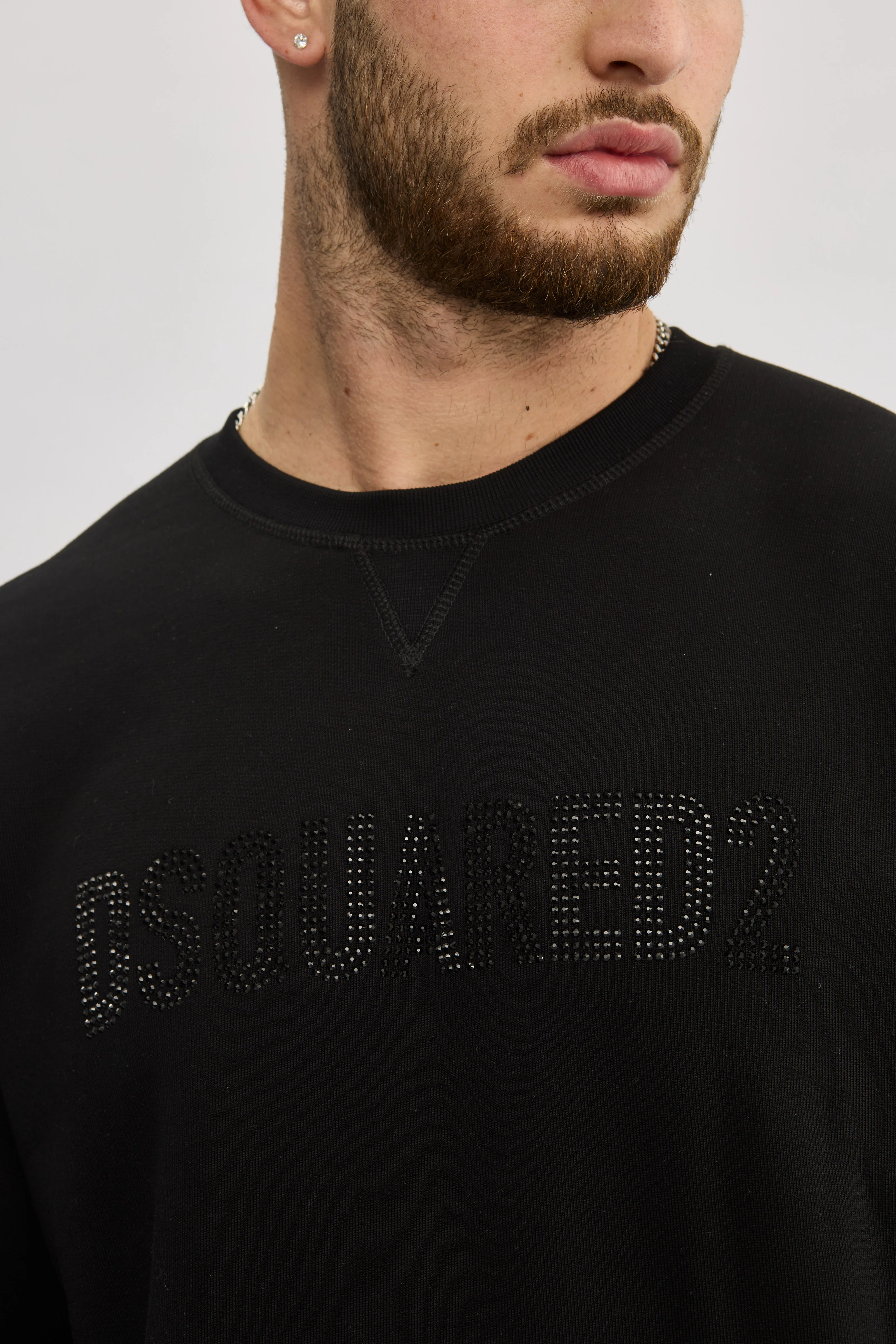 Dsquared2 Crystal Logo Sweatshirt - Image 4