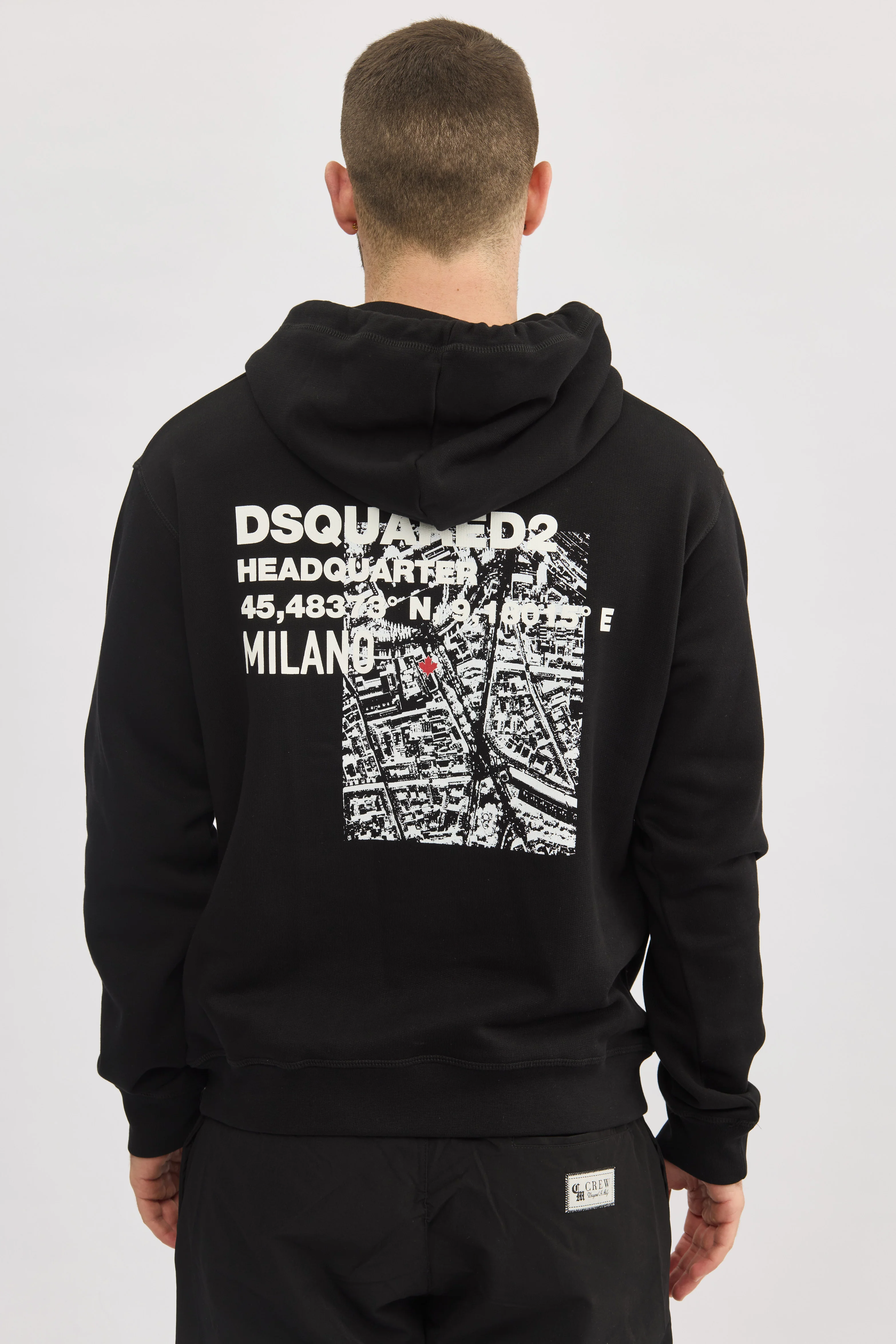 Dsquared2 Milano Map Hoodie - Image 3