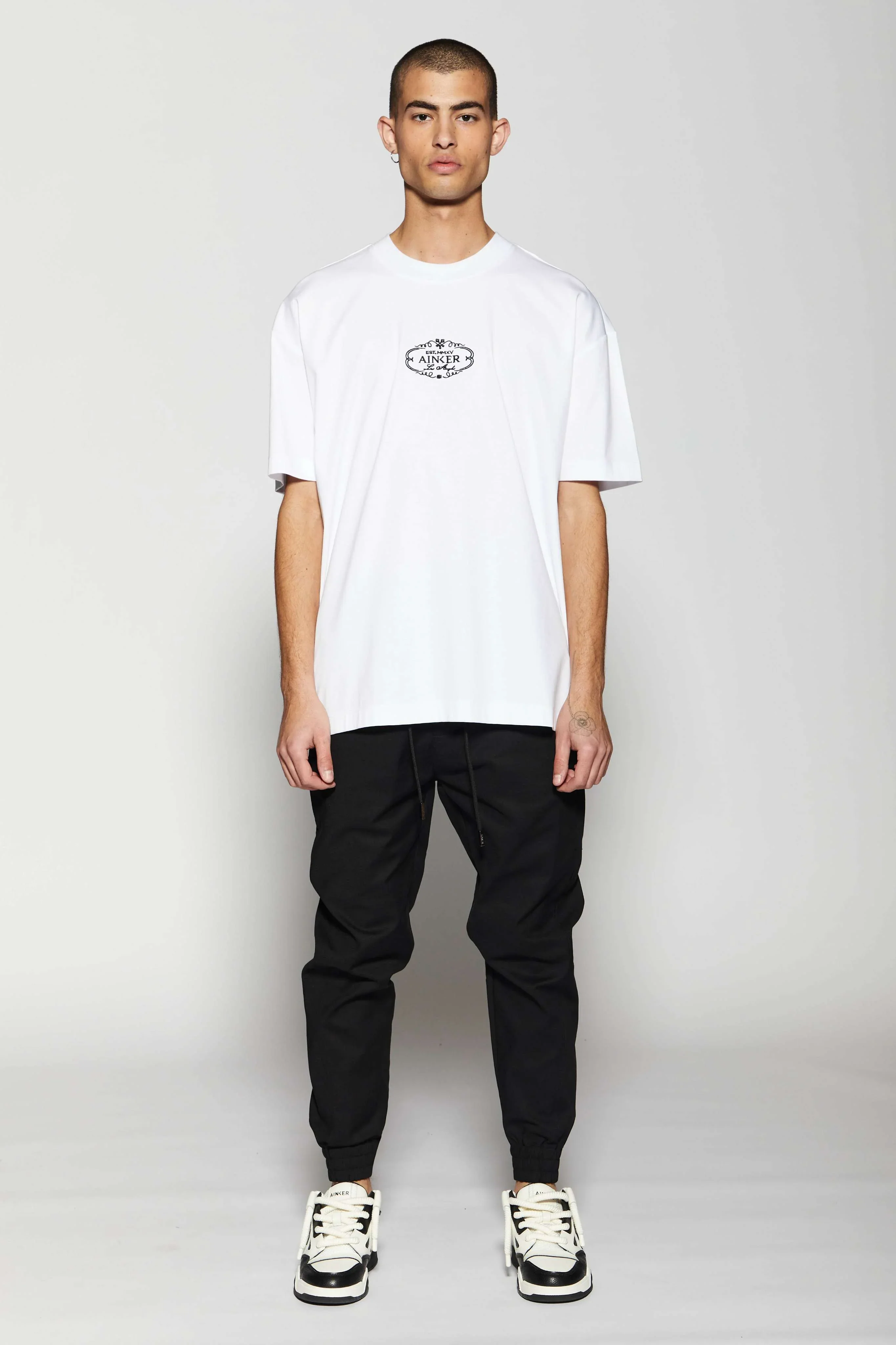 Elegant Jogging 257 Black Pants - Image 2
