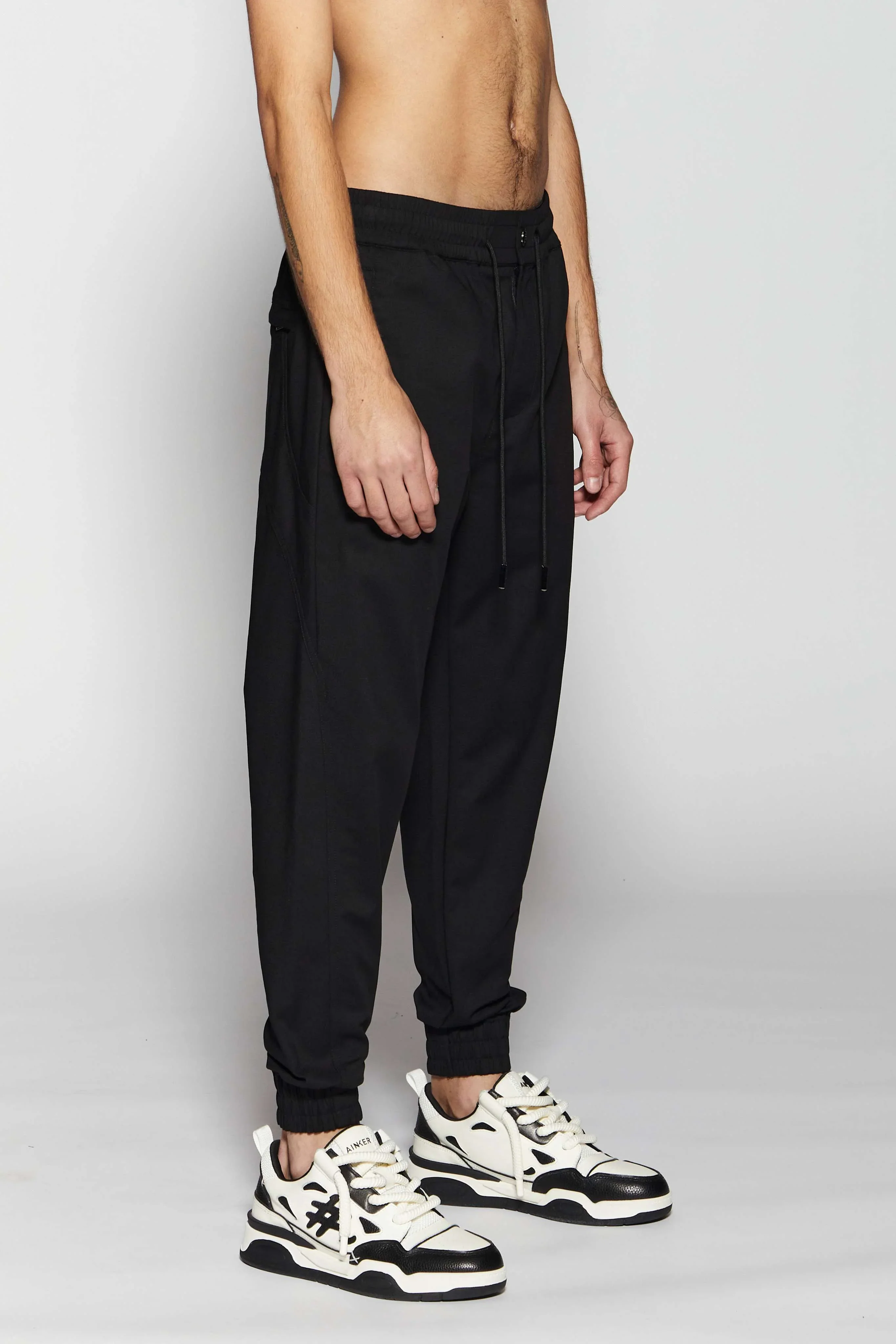 Elegant Jogging 257 Black Pants - Image 5