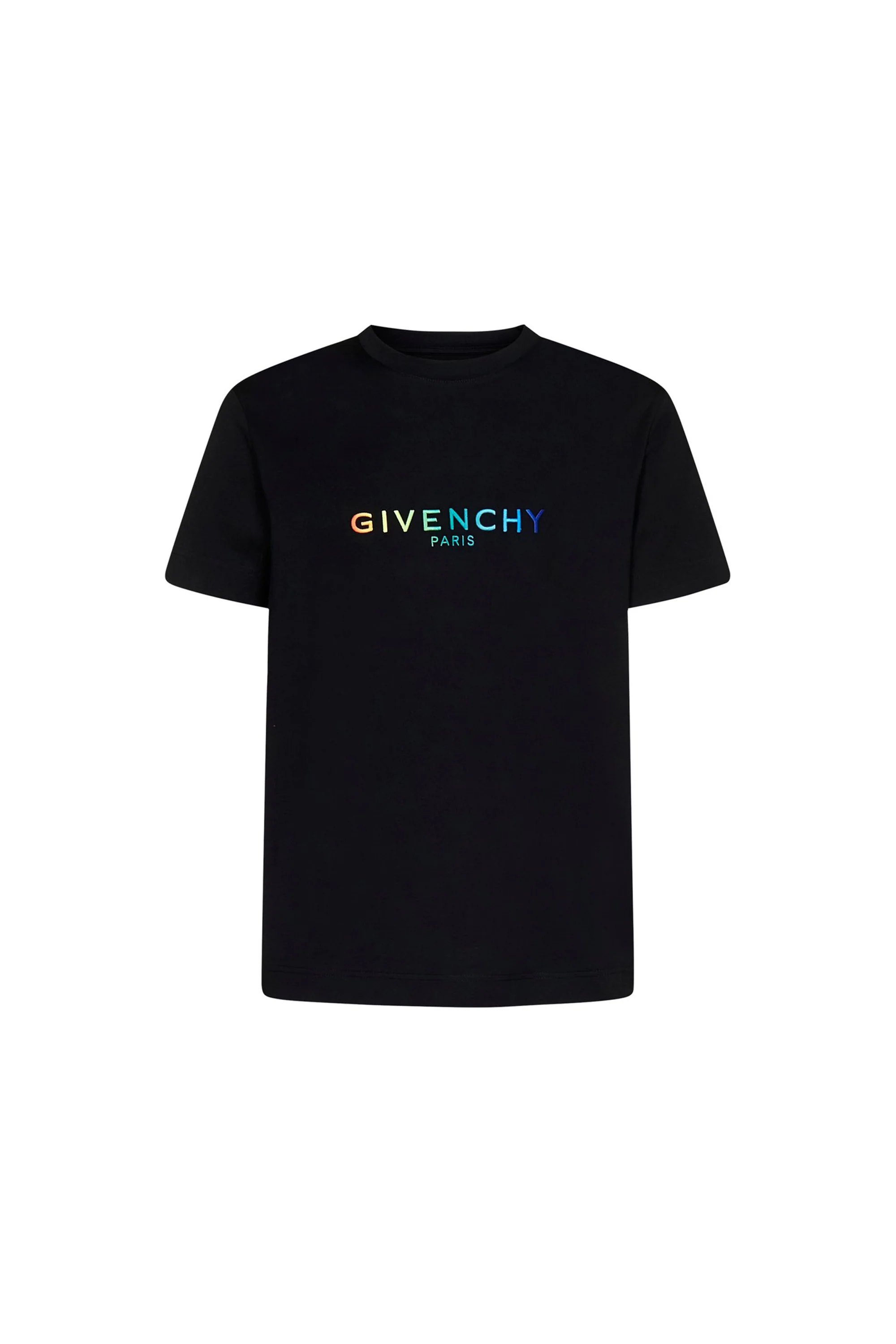 Givenchy Colorful Logo Black T-shirt - Image 2