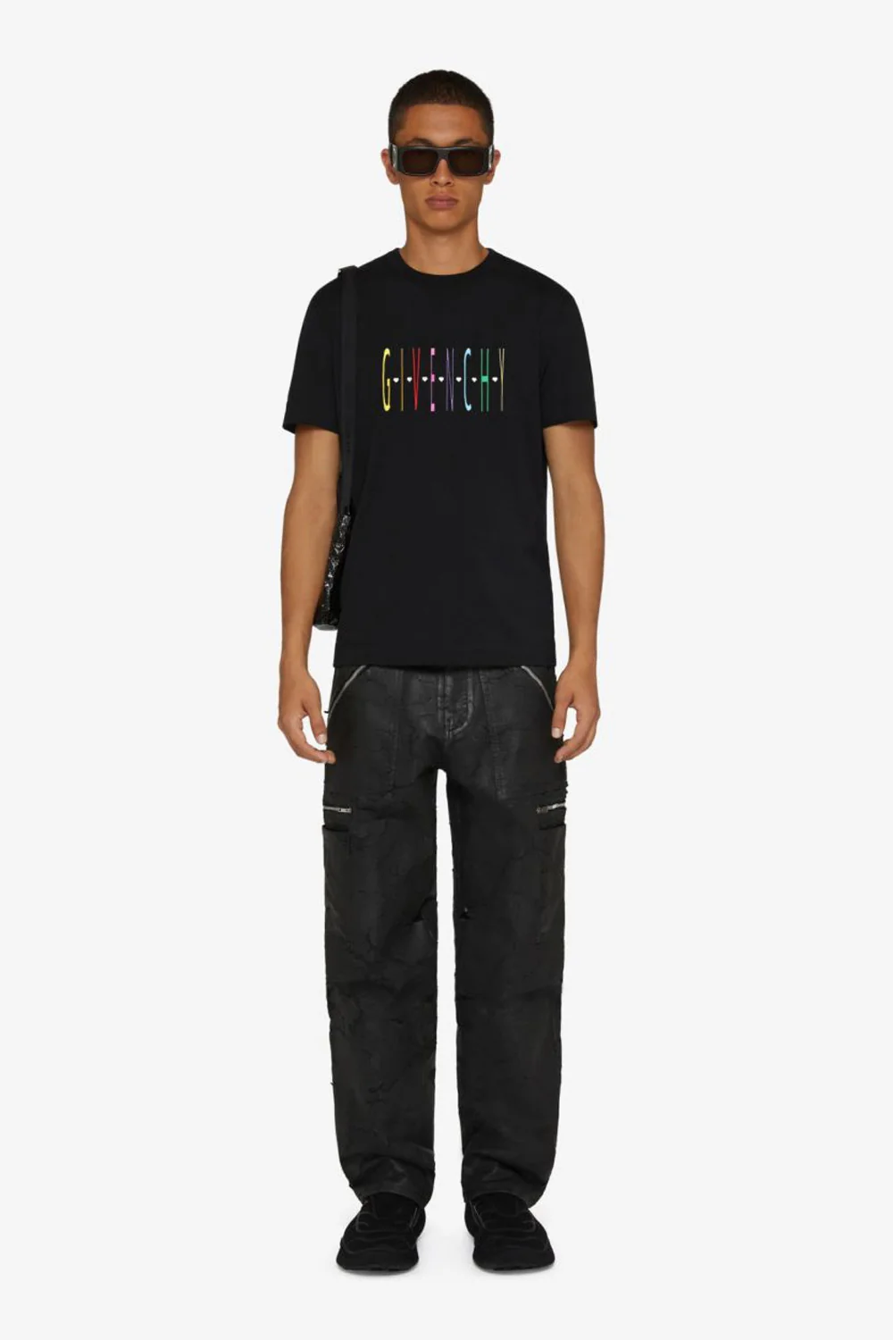 Givenchy Colorful logo t-shirt black - Image 3