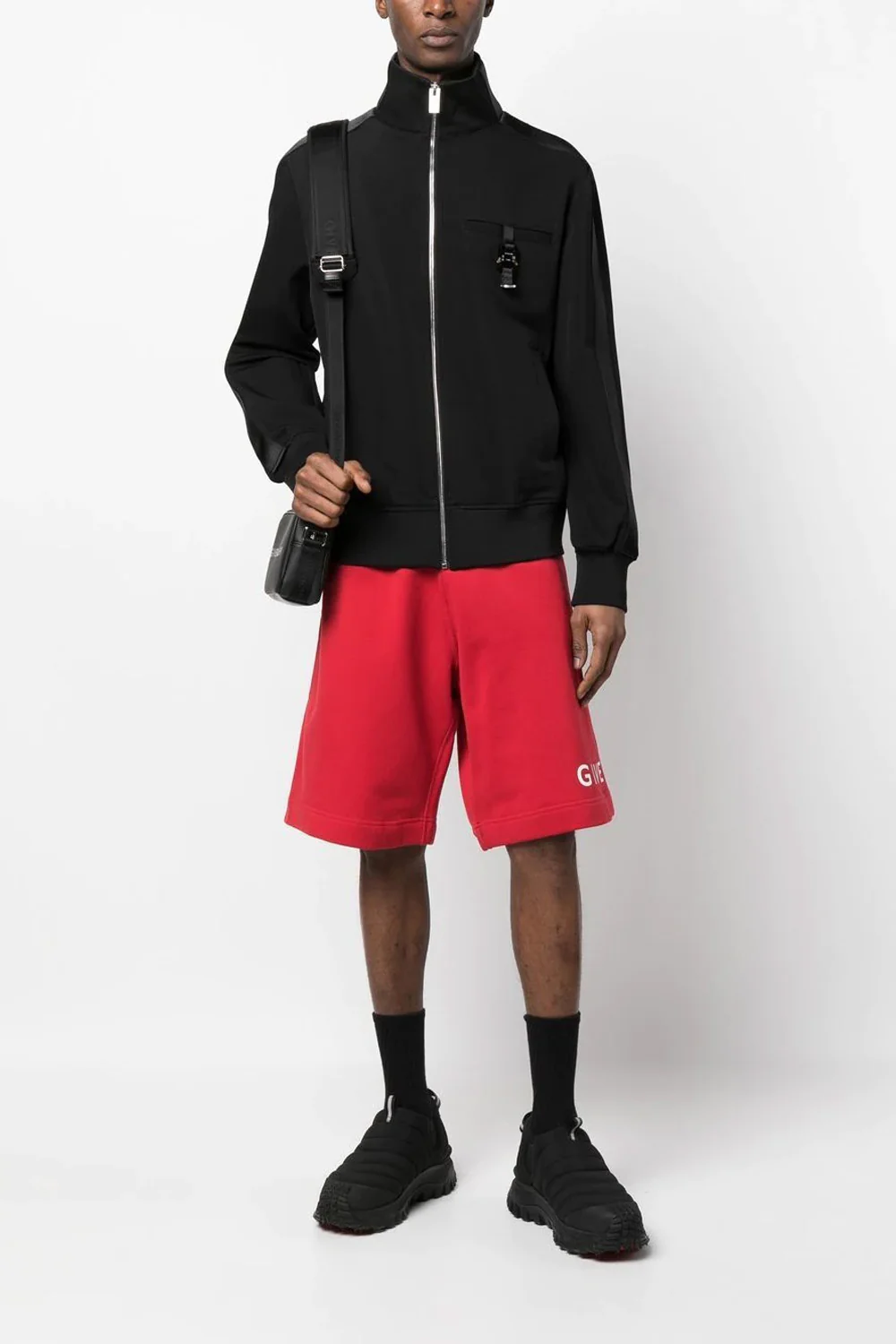 Givenchy logo-print cotton shorts - Image 2