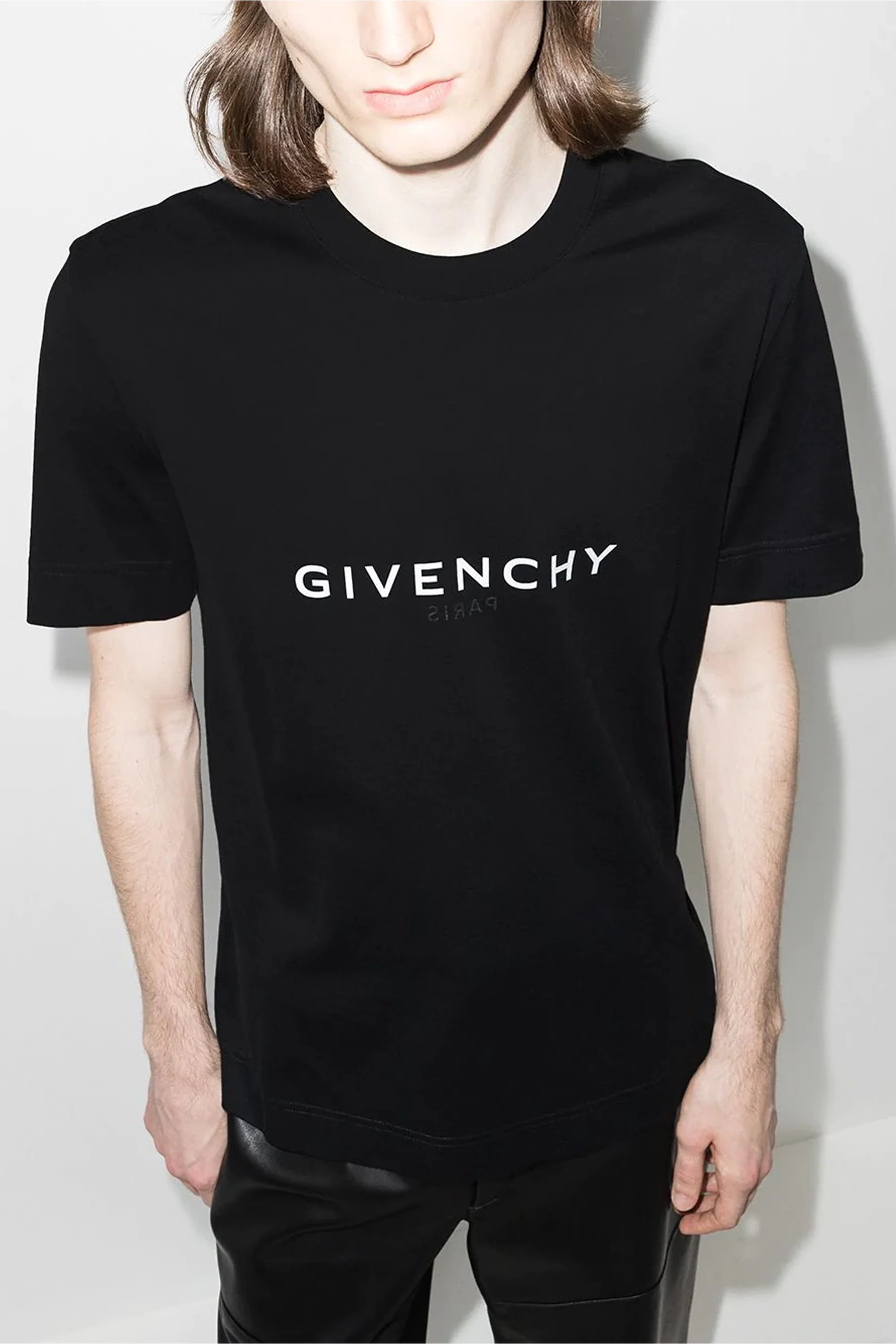 Givenchy logo-print cotton T-shirt black - Image 2