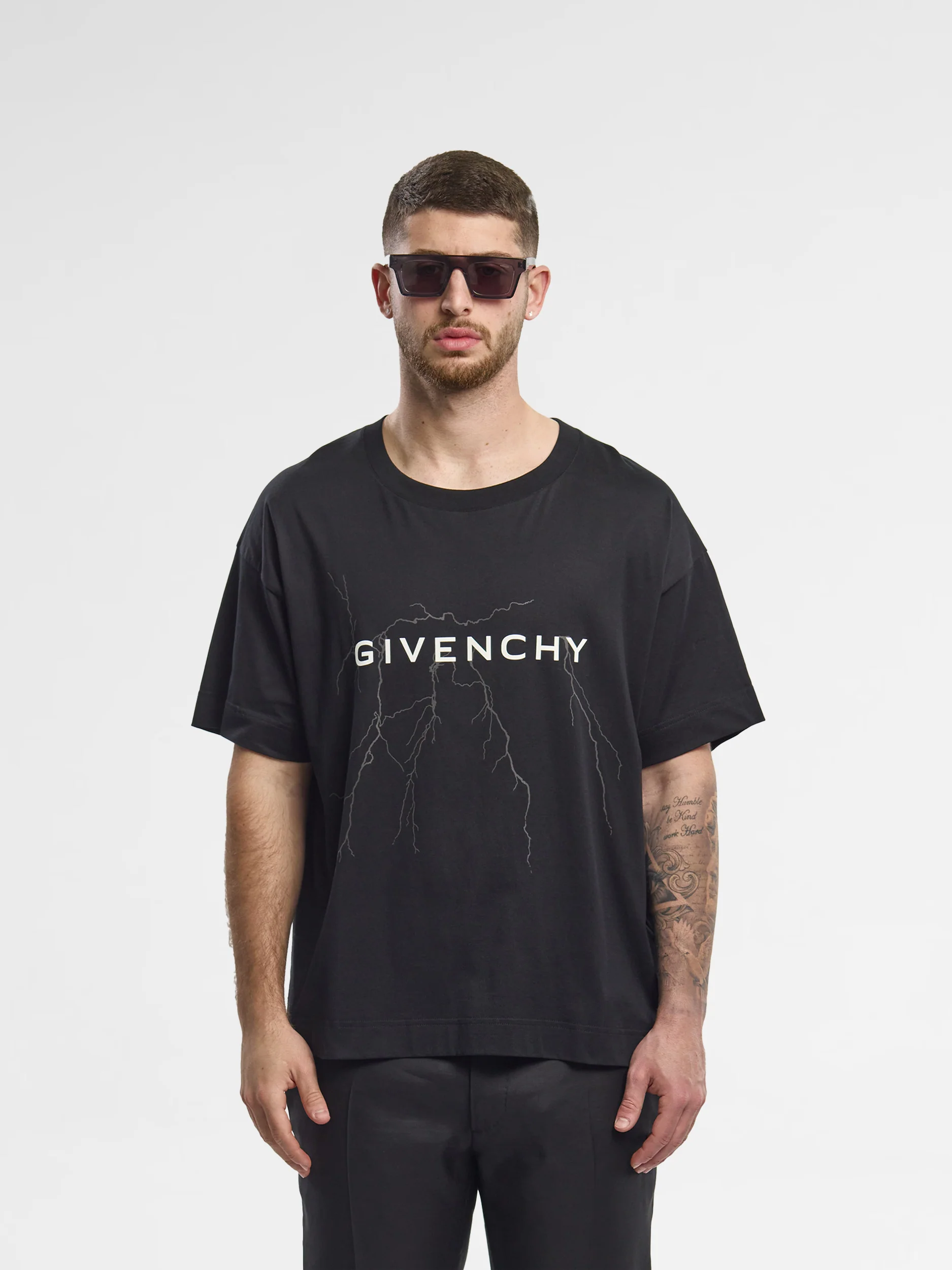 Givenchy logo thunder t-shirt in cotton