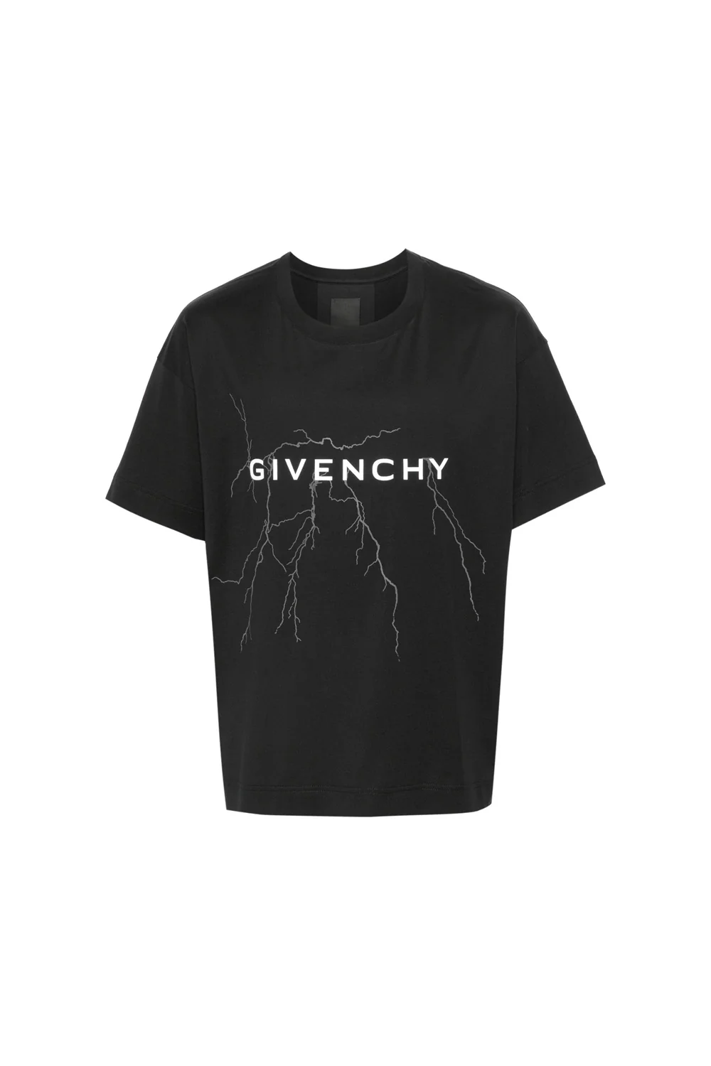 Givenchy logo thunder t-shirt in cotton - Image 2