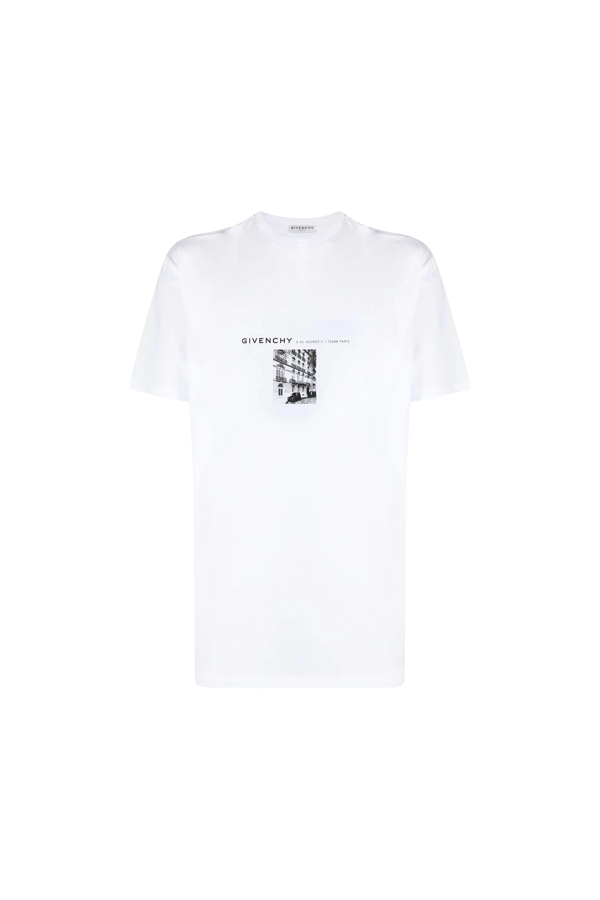 Givenchy White Graphic Print T-Shirt