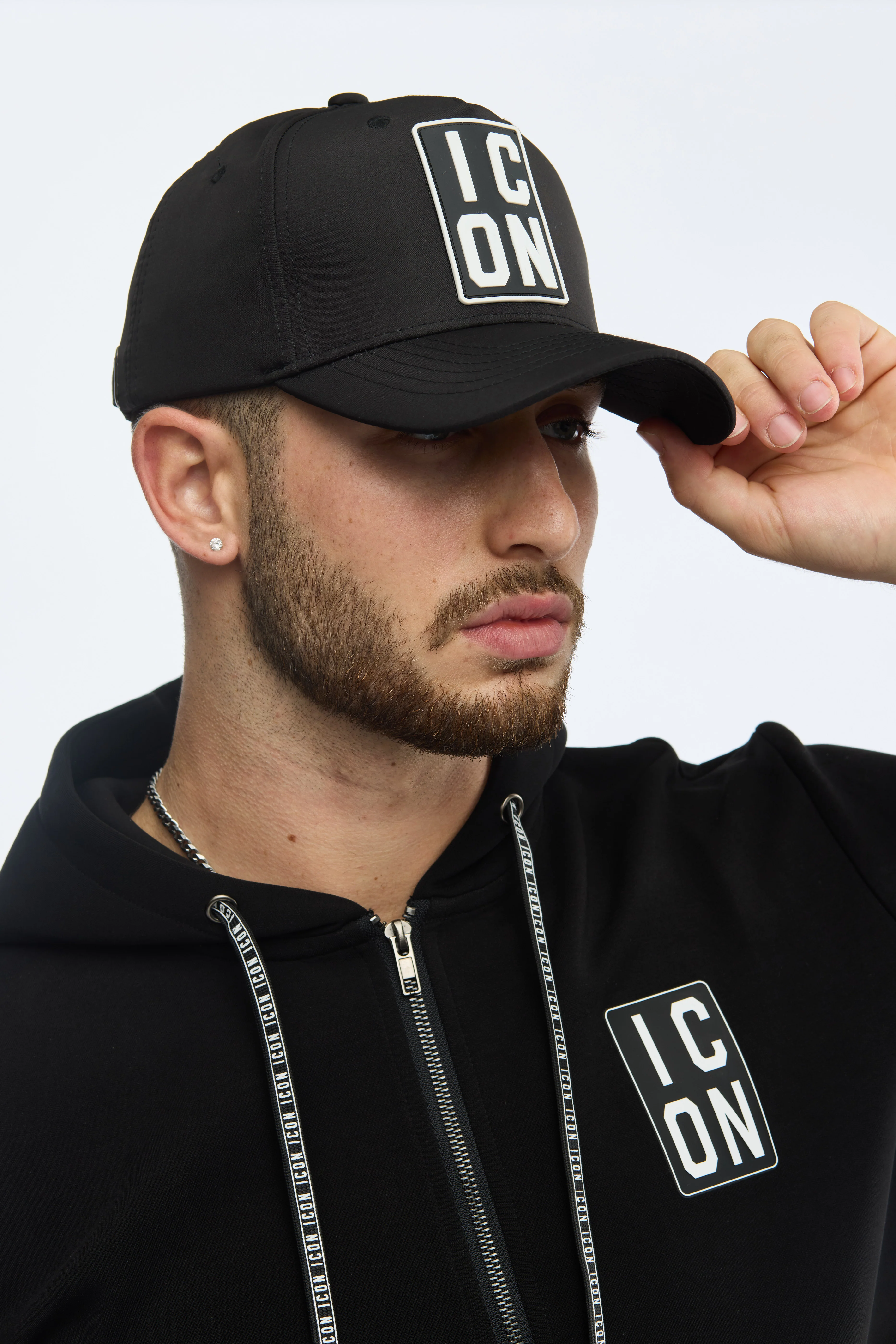 ICON Premium Baseball Cap PMCA1001-FW BLACK - Image 2