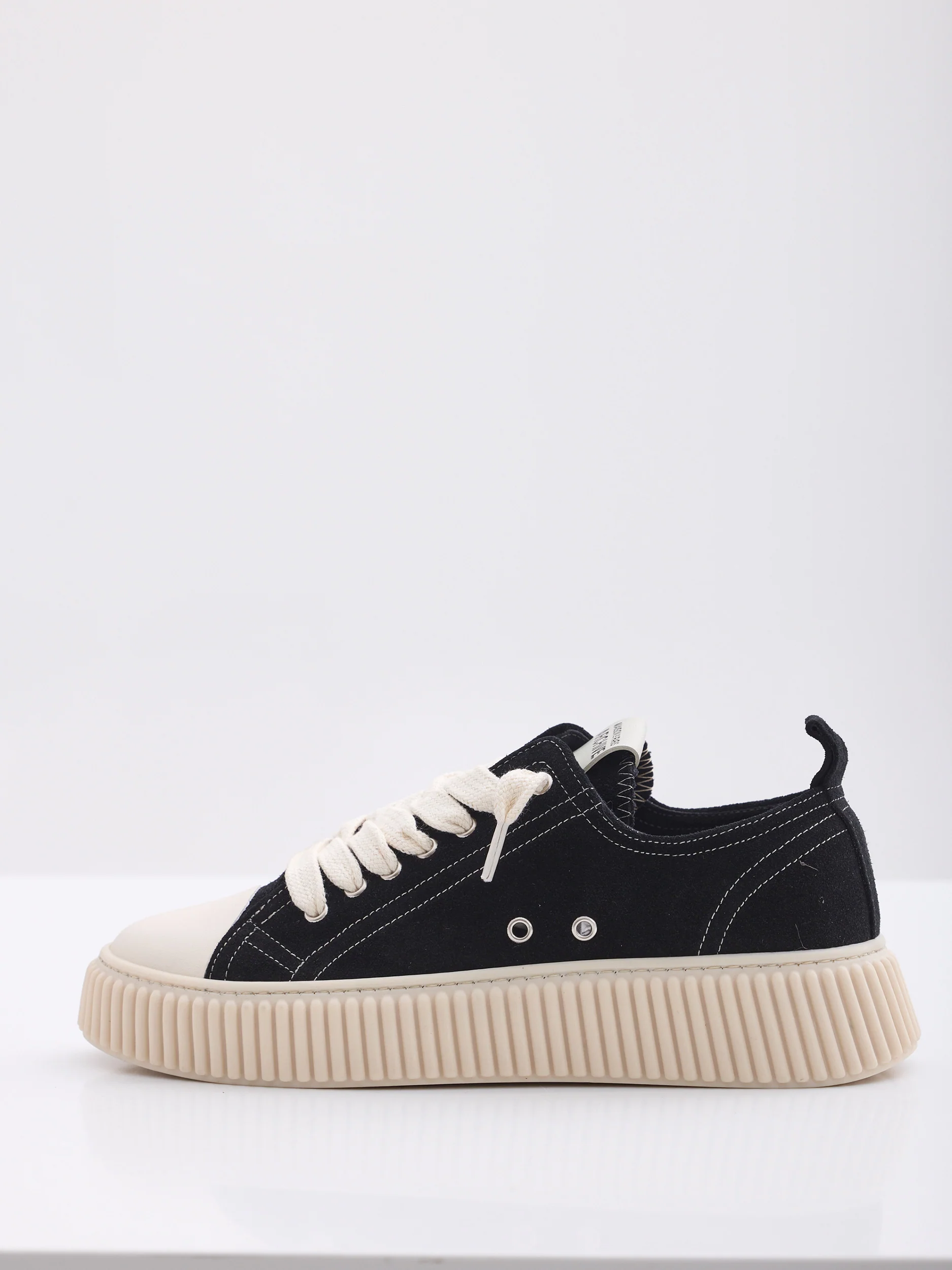 MAISON 9 PARIS Sneakers - Black Suede Leather