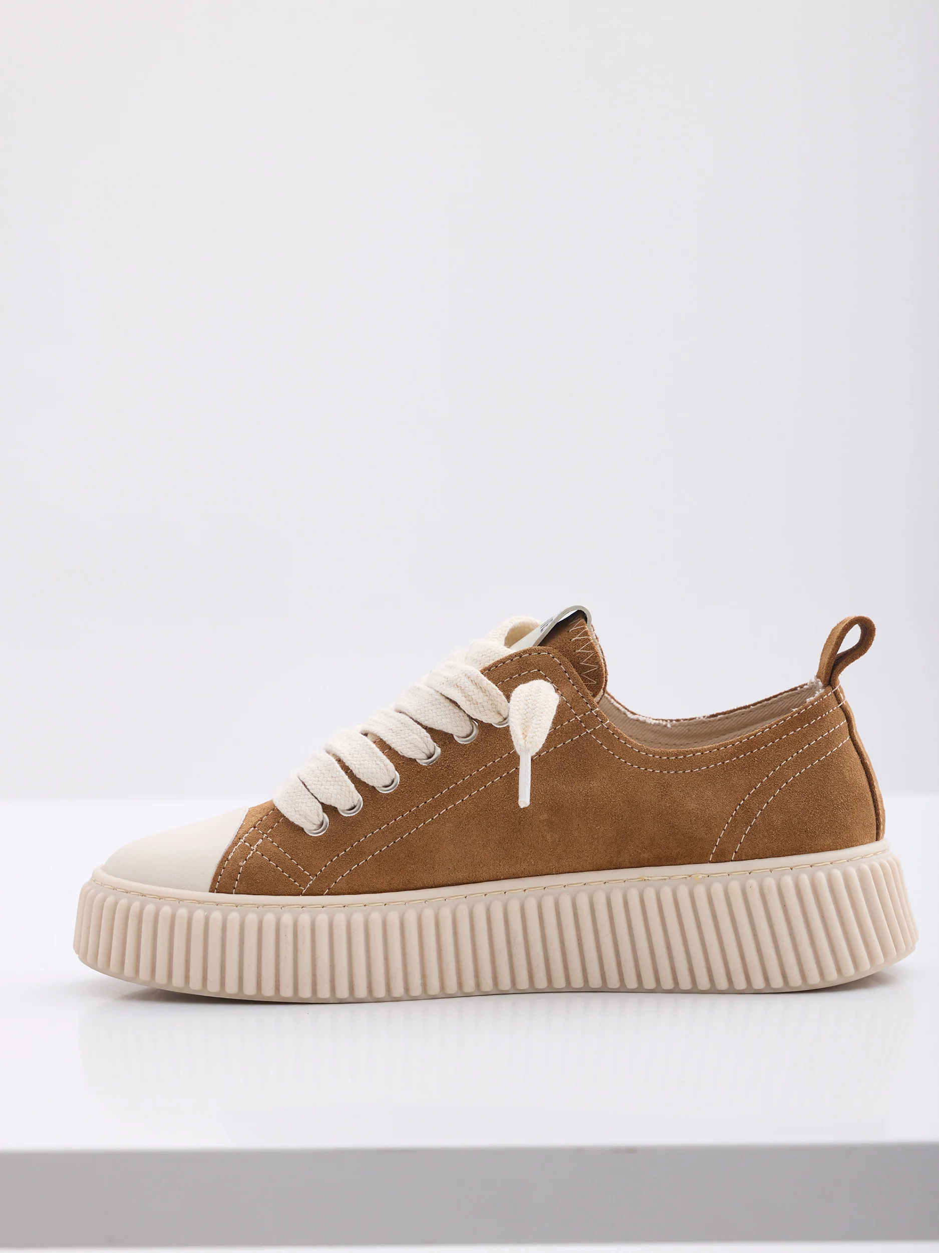 MAISON 9 PARIS Sneakers - Camel Suede Leather - Image 4