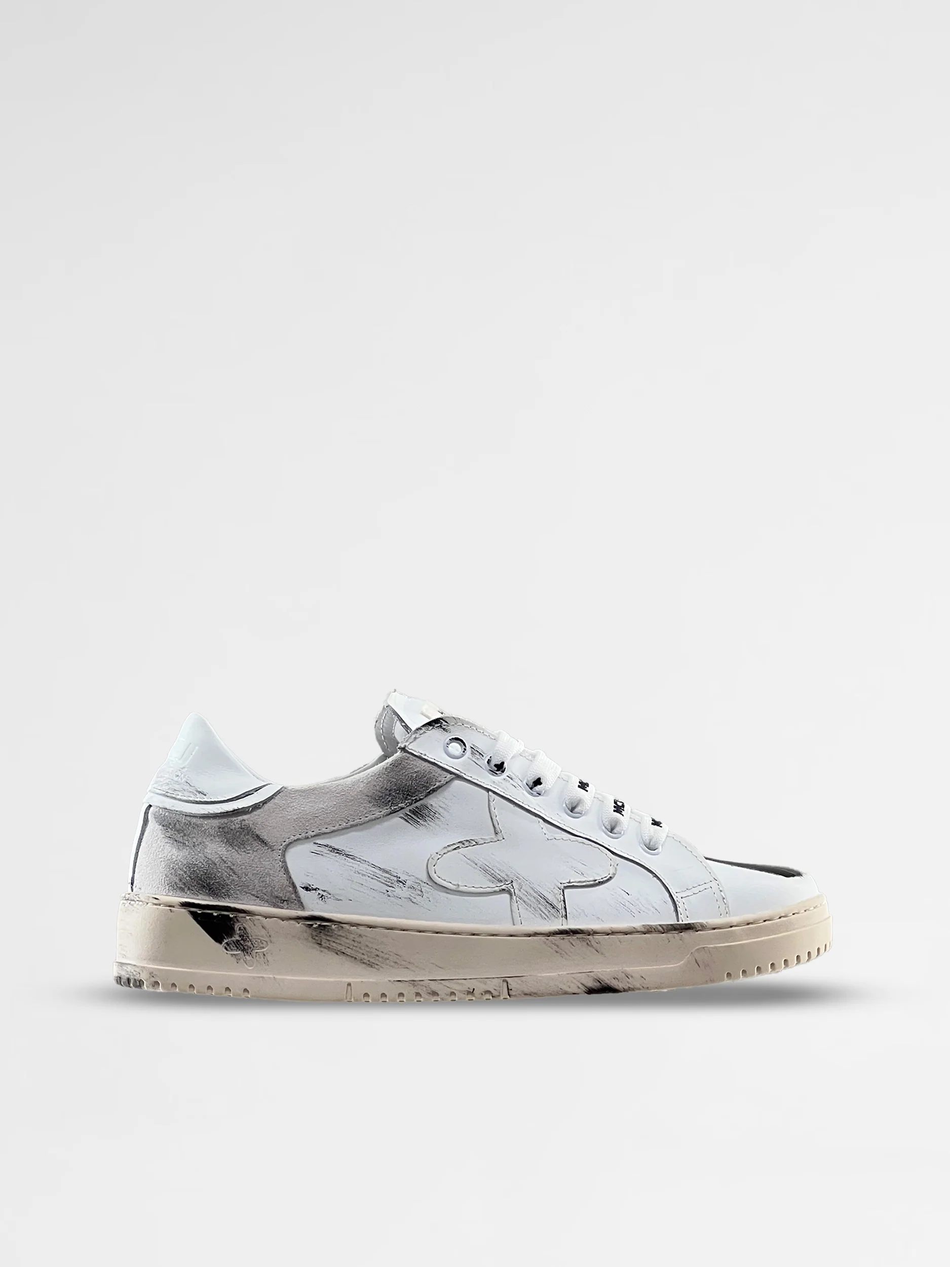 MCU White low-top Sneakers