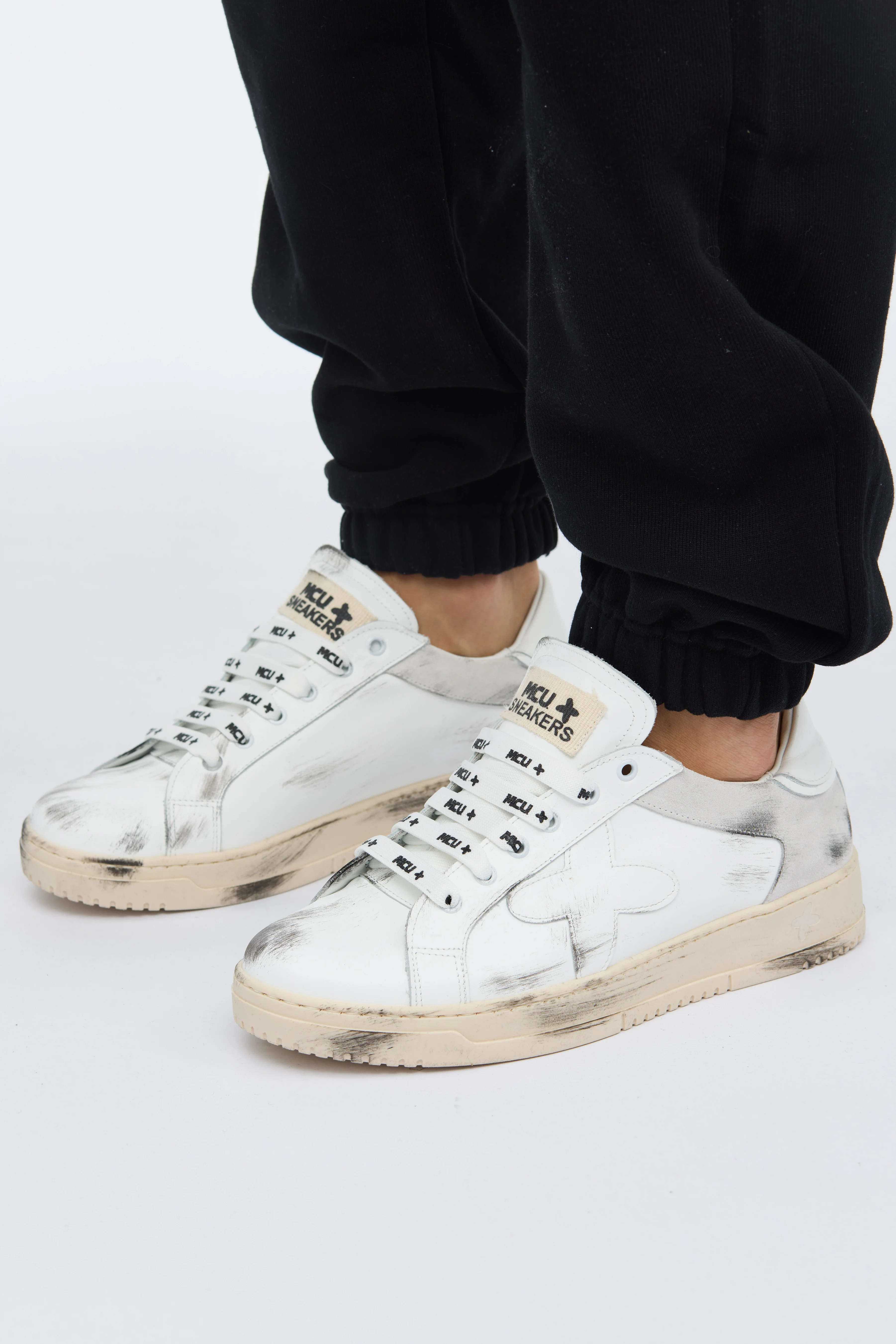 MCU White low-top Sneakers - Image 2