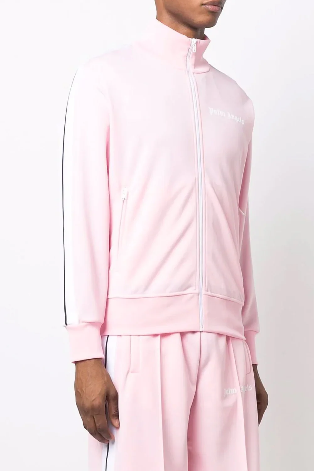 Palm Angels Classic side-stripe zipped jacket - Image 3