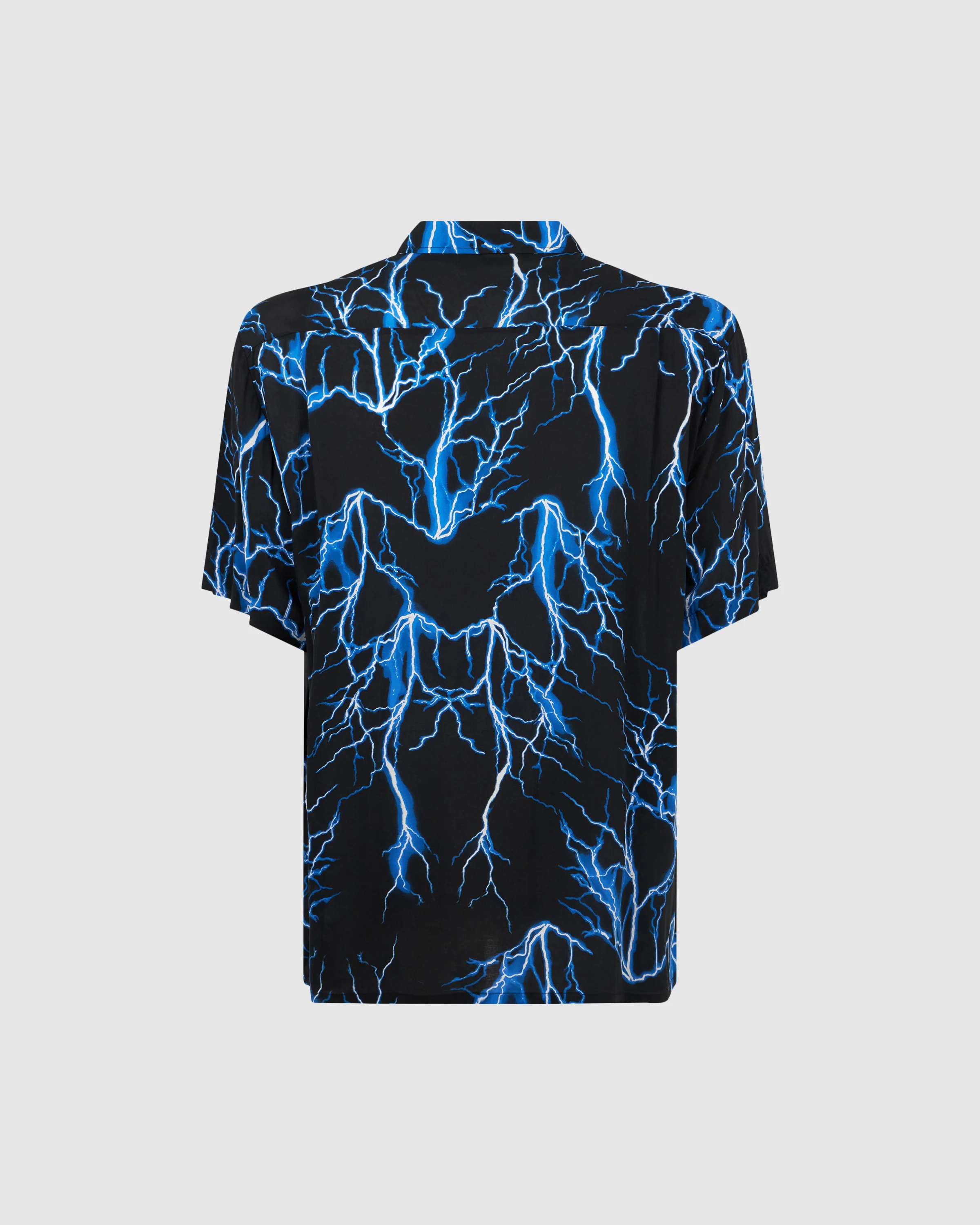 PHOBIA BLACK SHIRT WITH BLUE LIGHTNING - Image 2