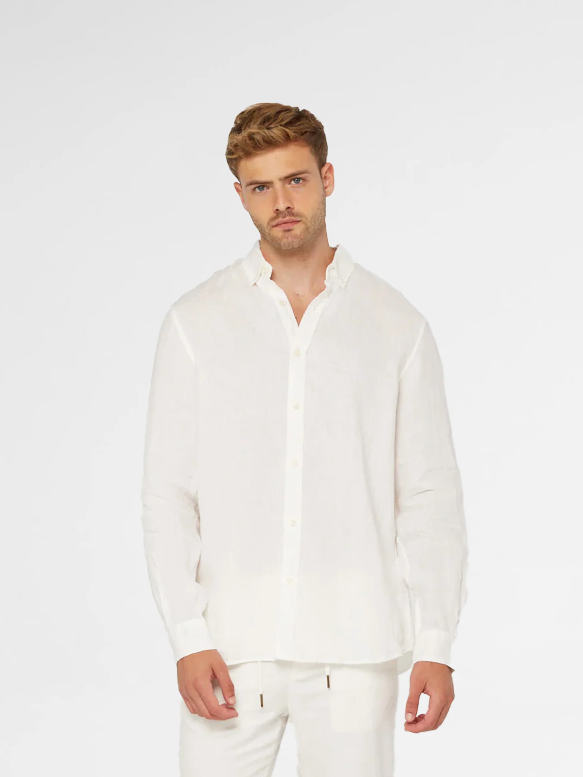 Scotch & Soda Linen Shirt - Cream
