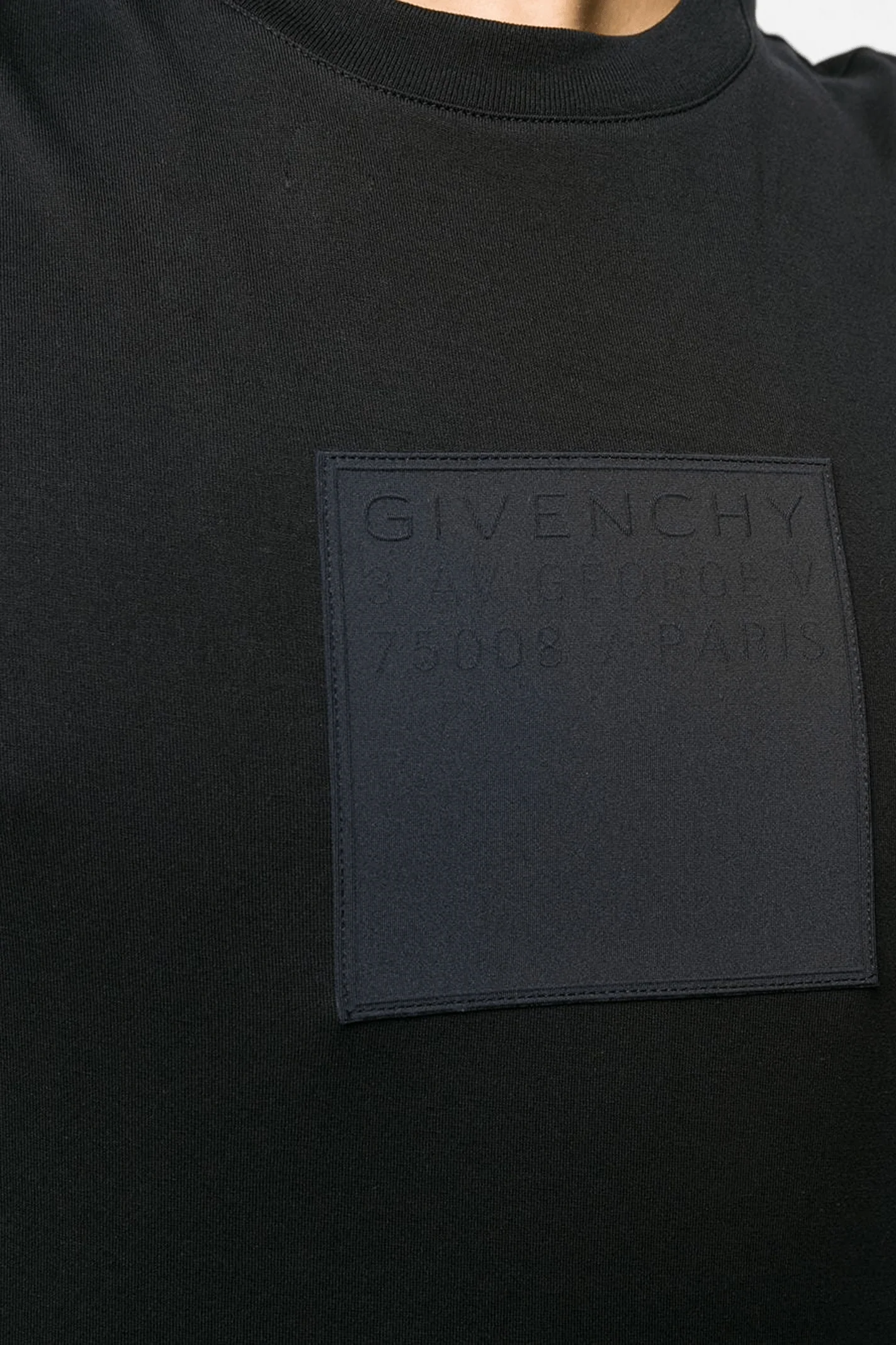 Givenchy Square Logo Patch T-Shirt - Image 2
